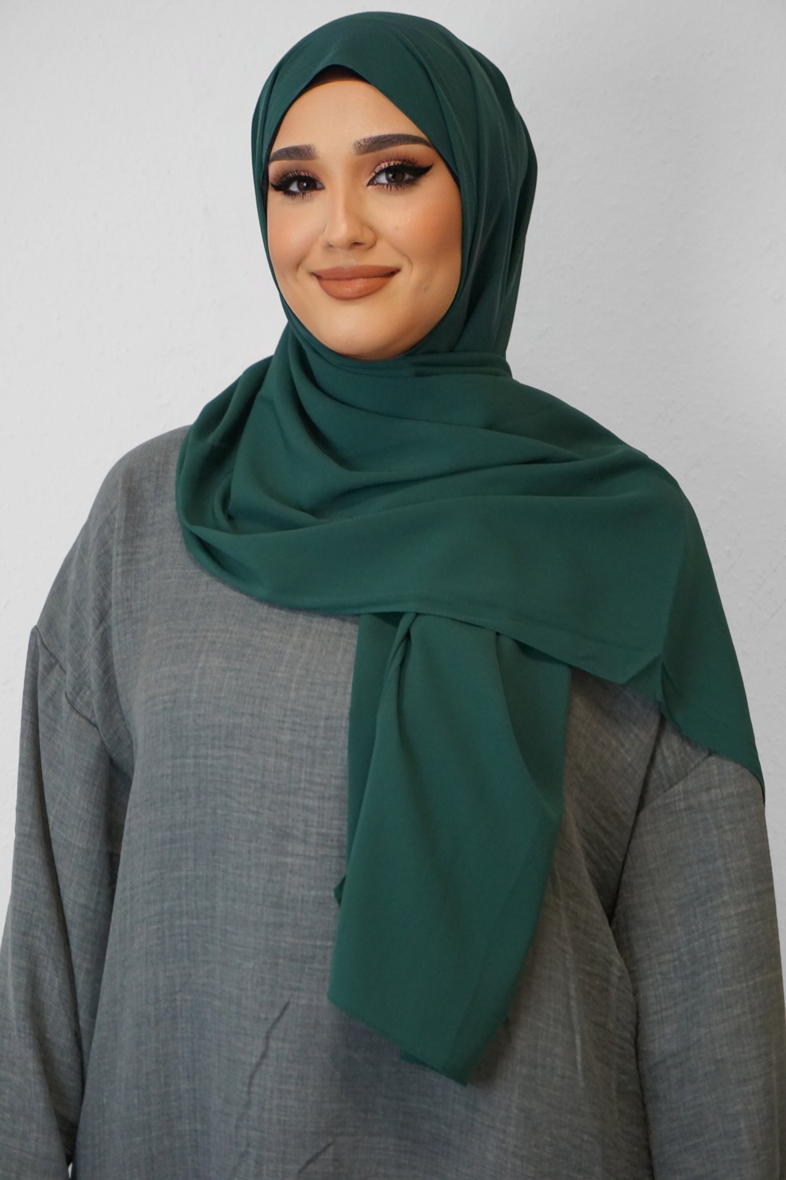 Medina Hijab Smaragdgrün 2