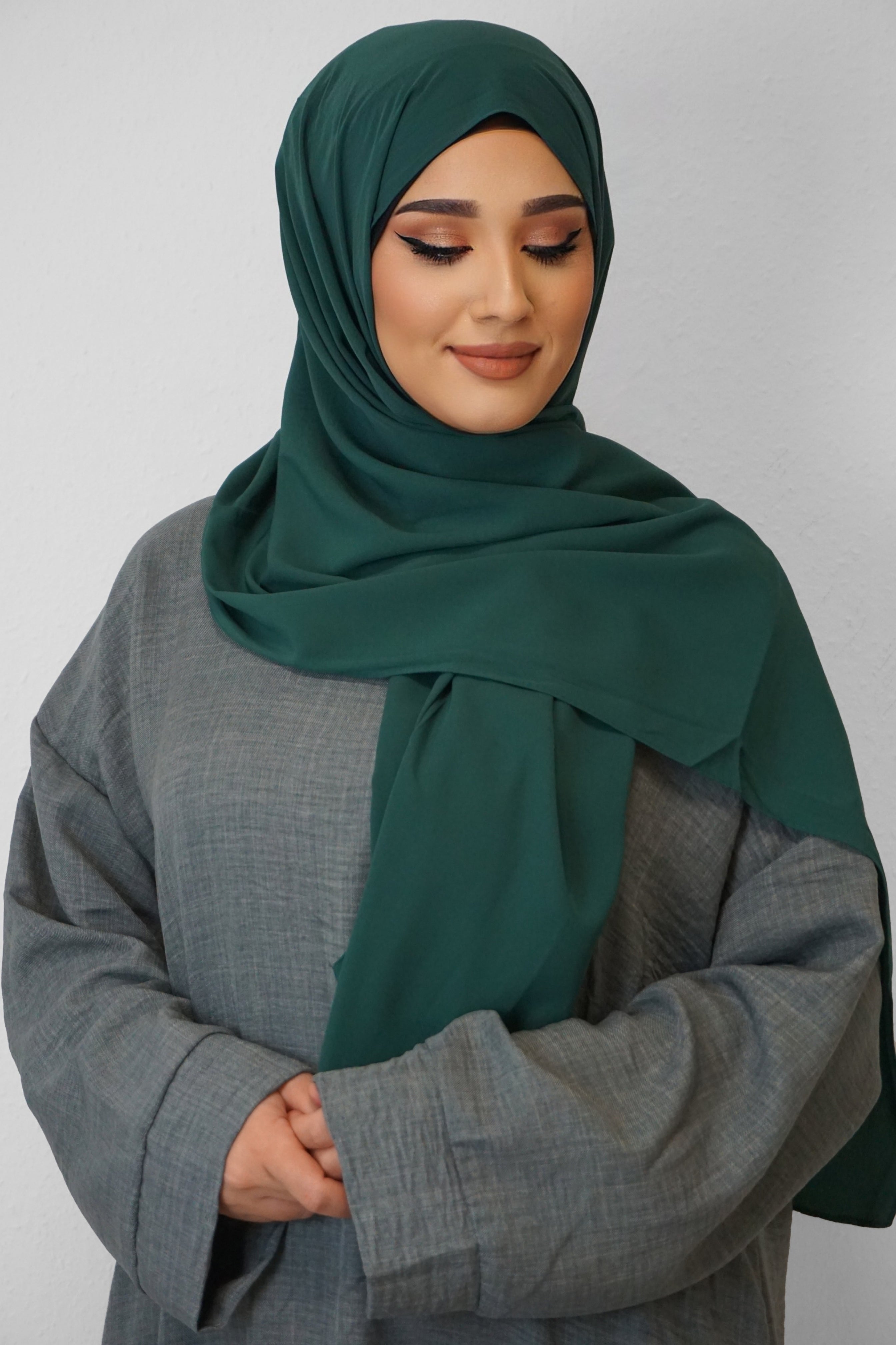 Medina Hijab Smaragdgrün 2