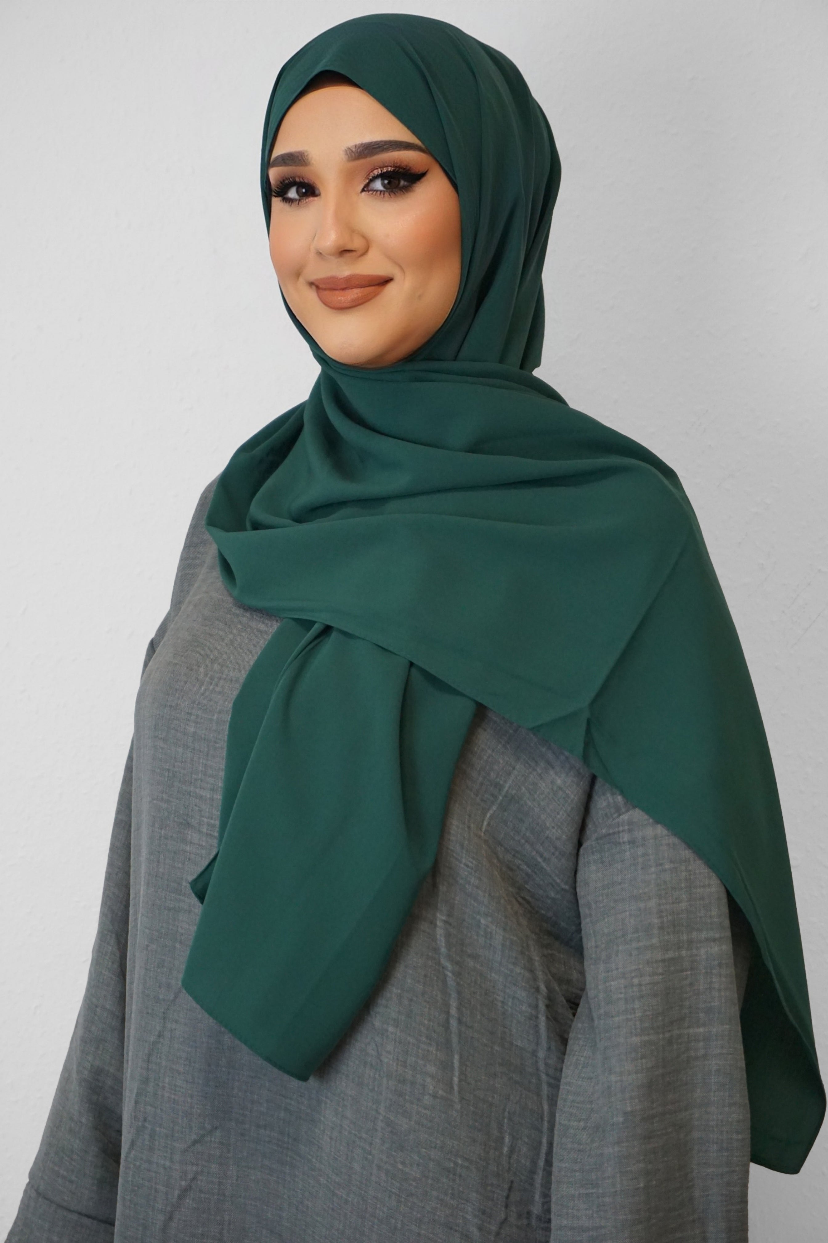 Medina Hijab Smaragdgrün 2