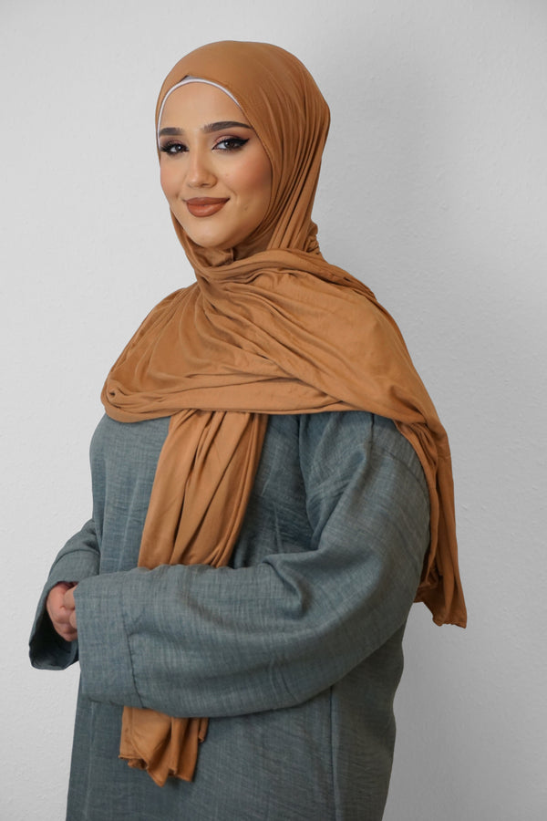 Jersey XL Hijab Camel