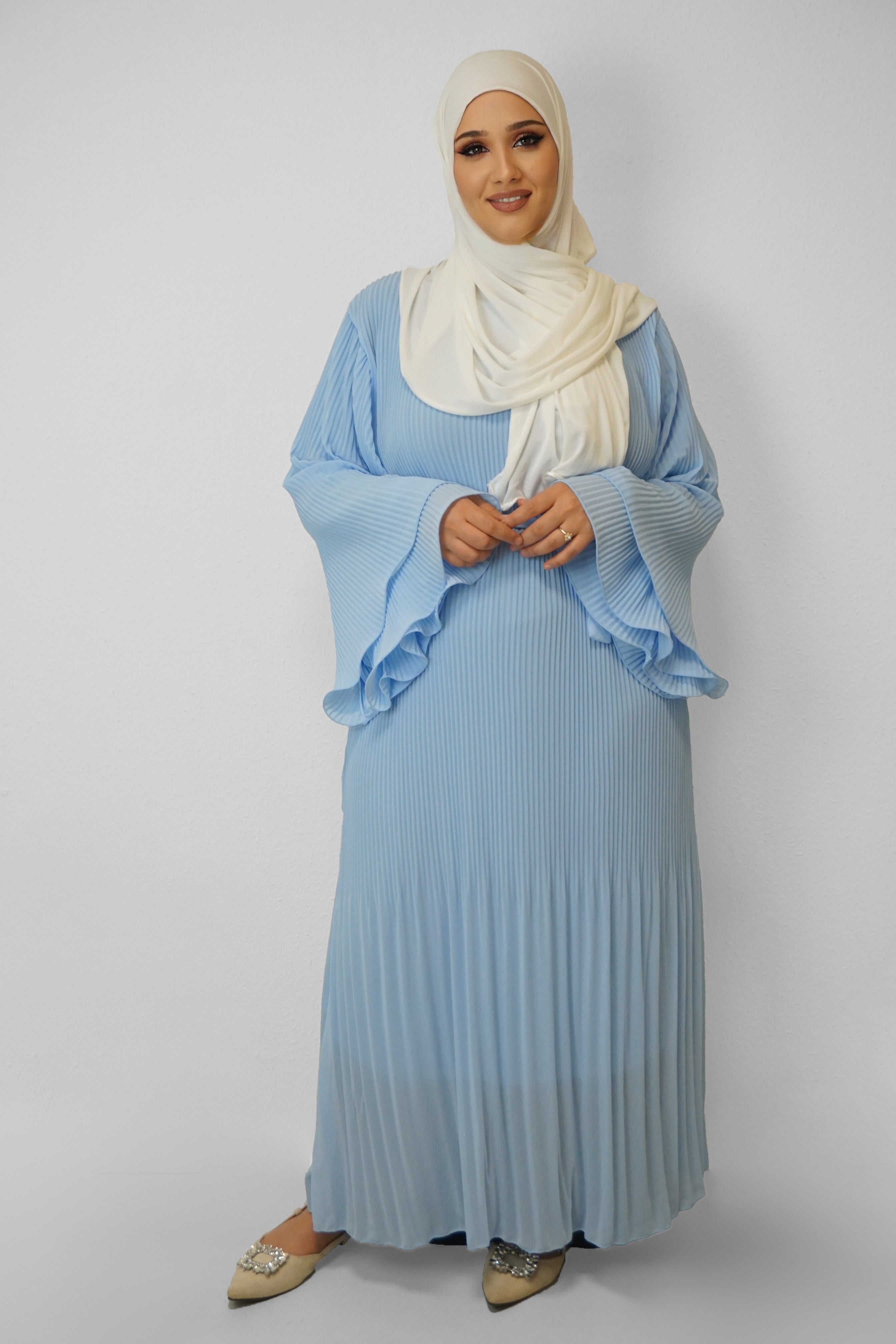 Abaya Kinza Babyblau