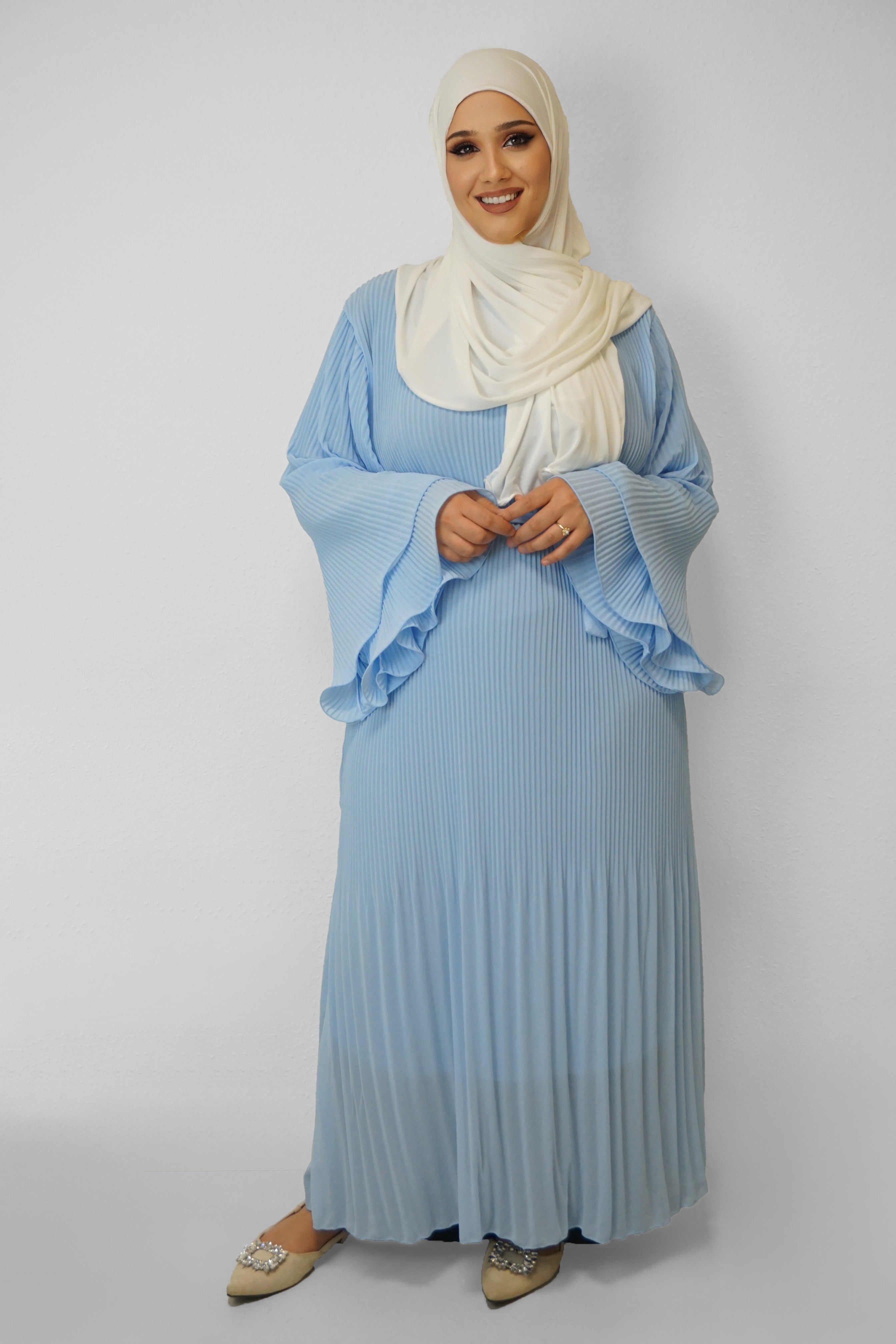 Abaya Kinza Babyblau