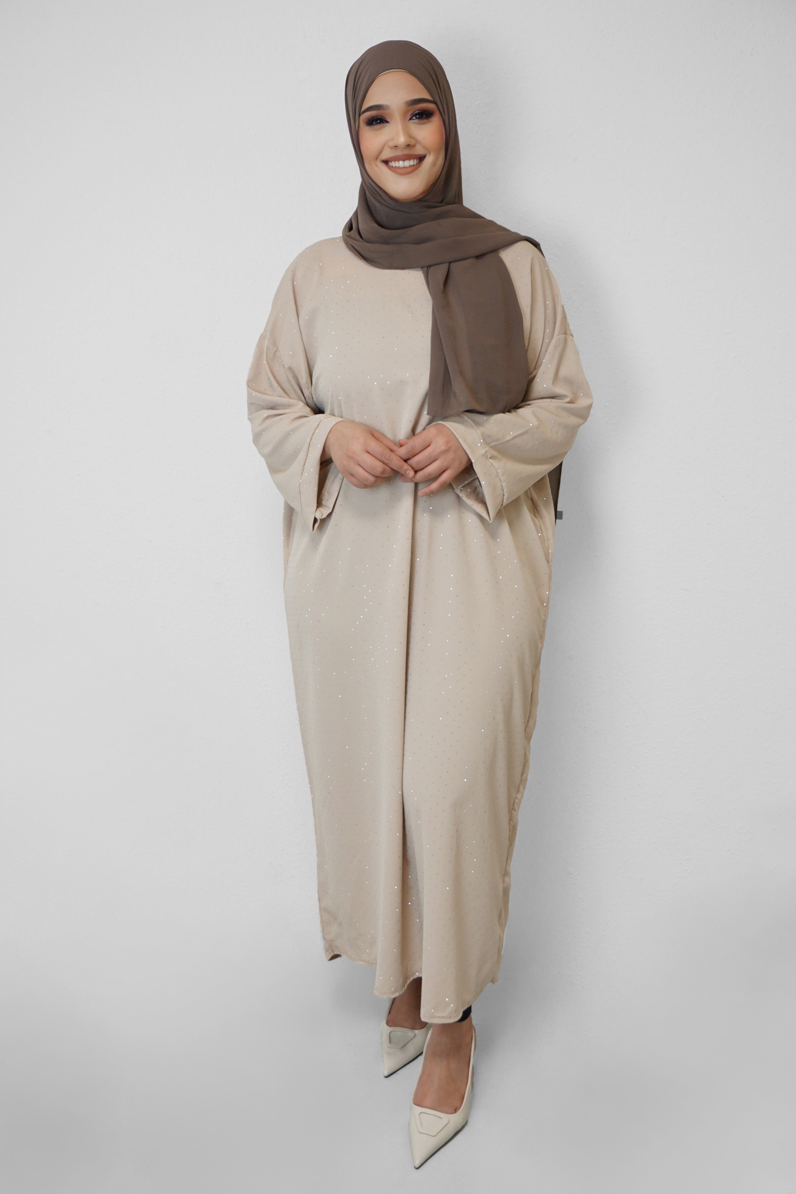 Abaya Serina Beige