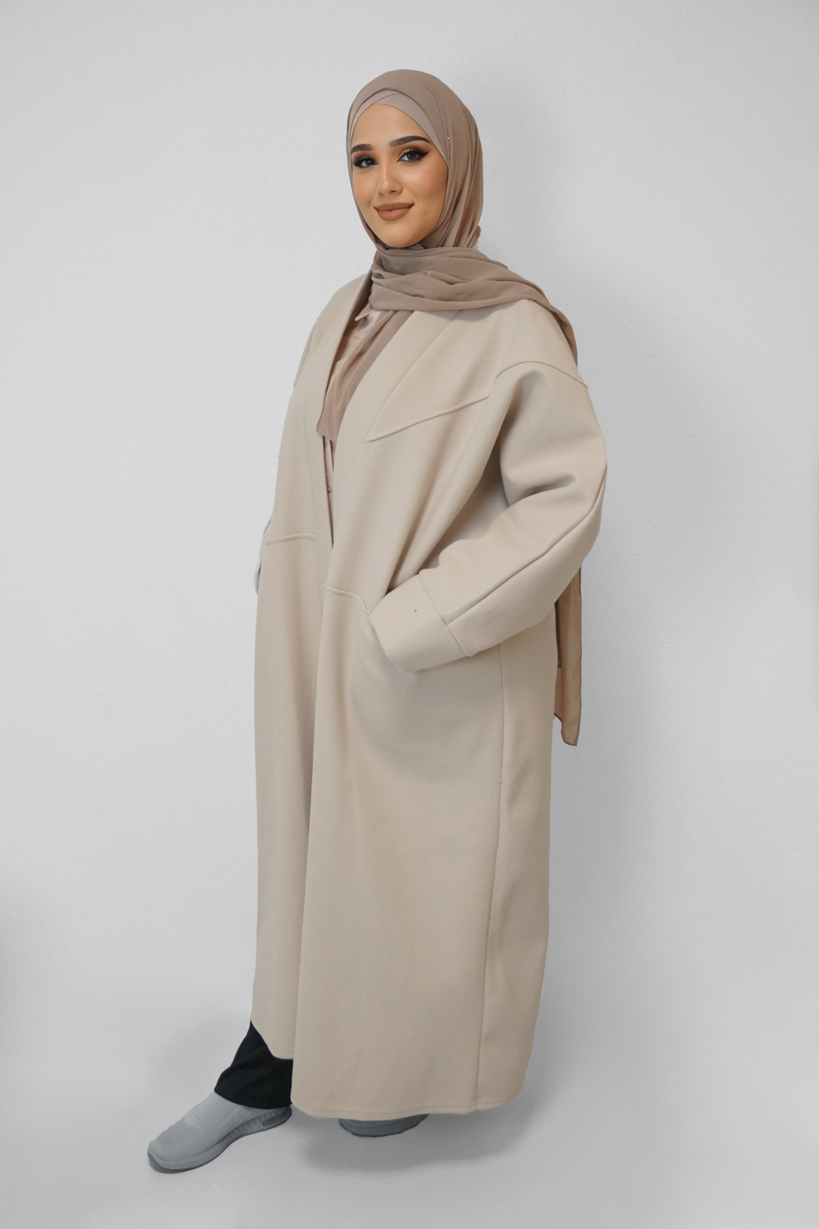 Cardigan Qamar Beige