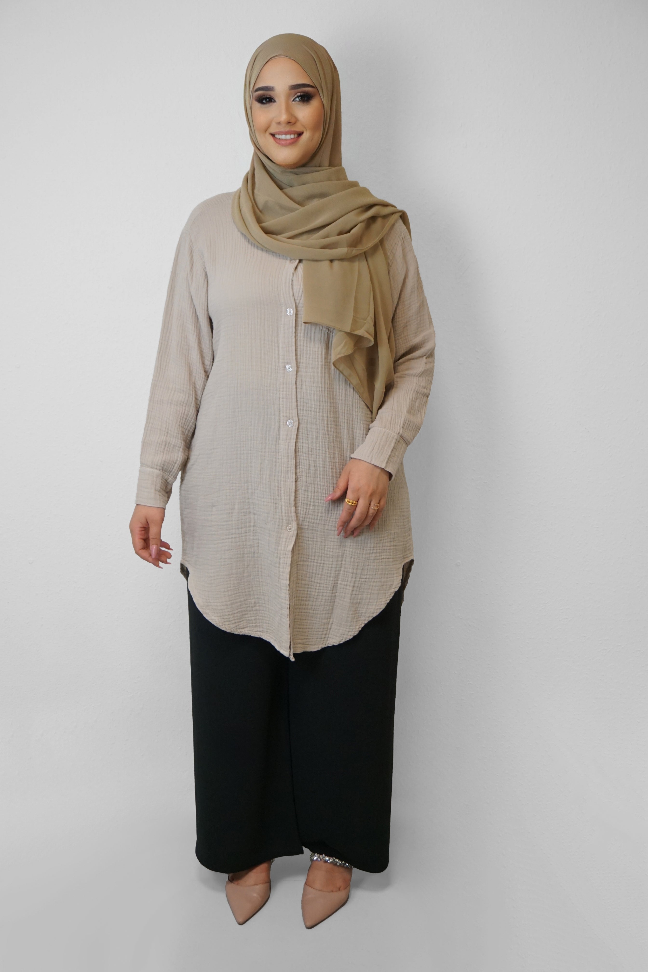 Tunika Nur Beige