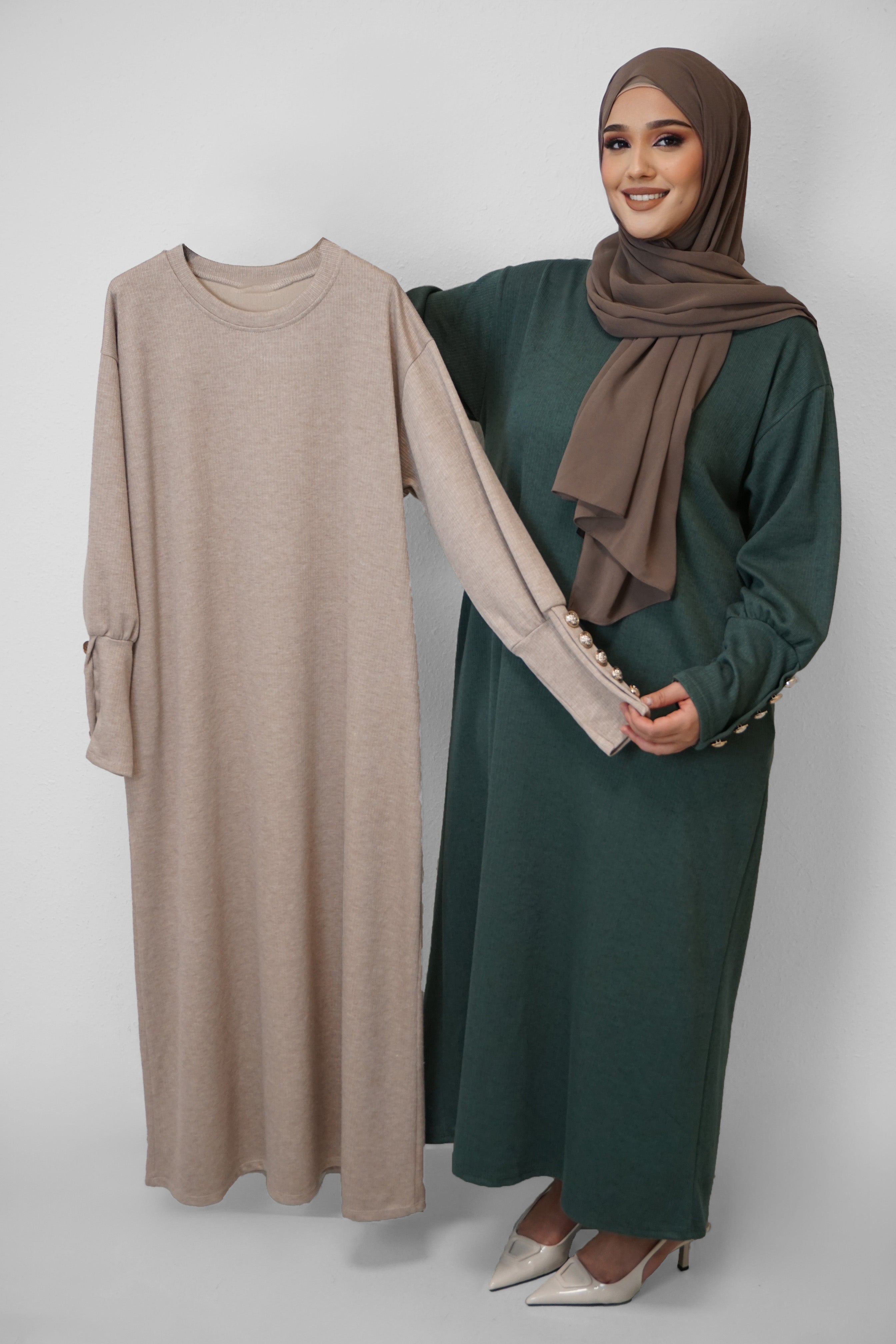 Abaya Nelima Beige