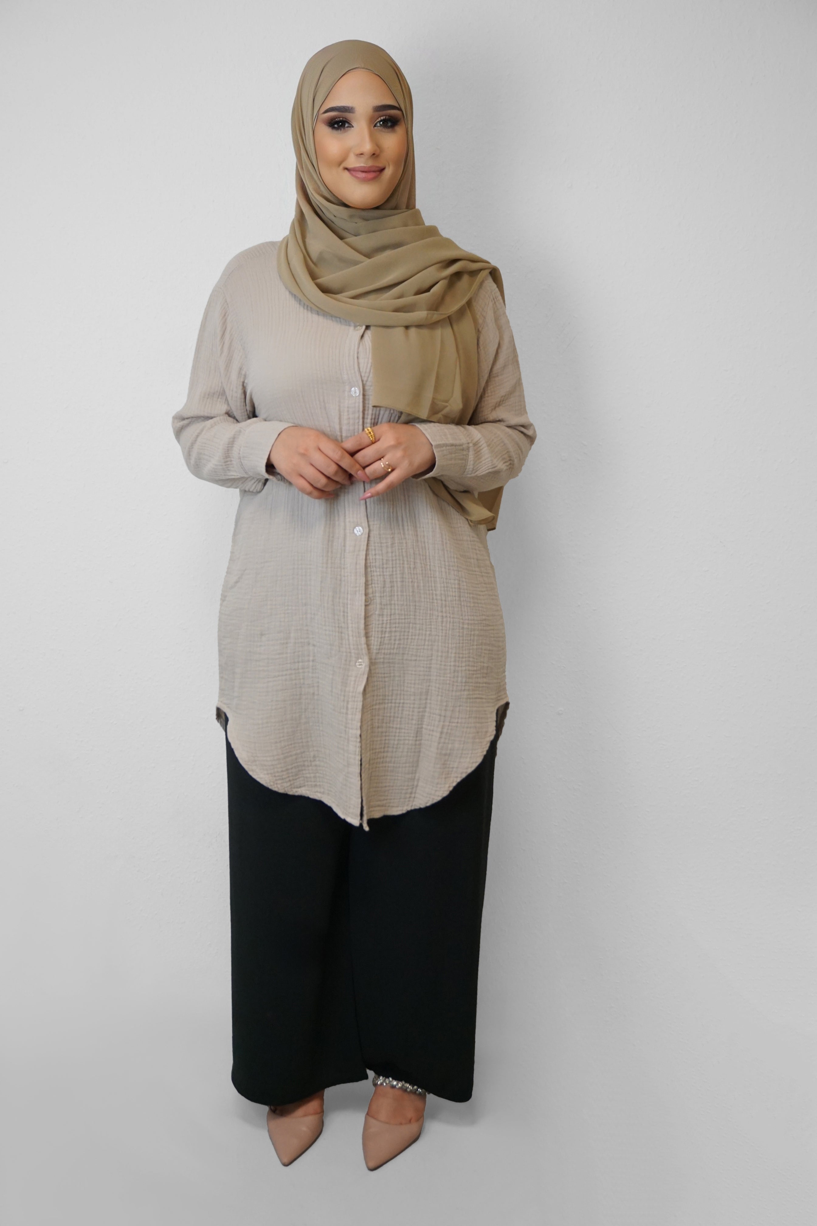 Tunika Nur Beige