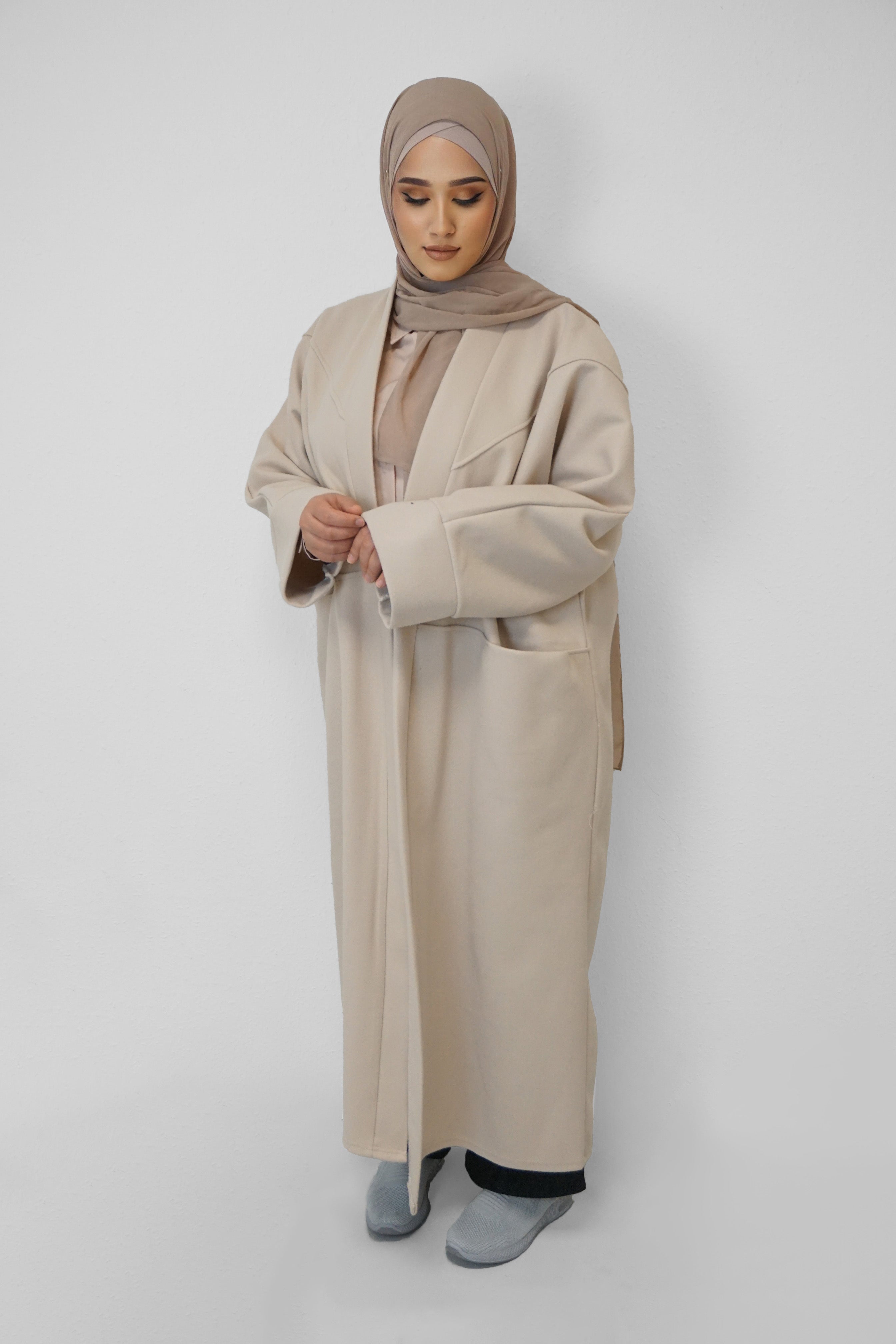 Cardigan Qamar Beige