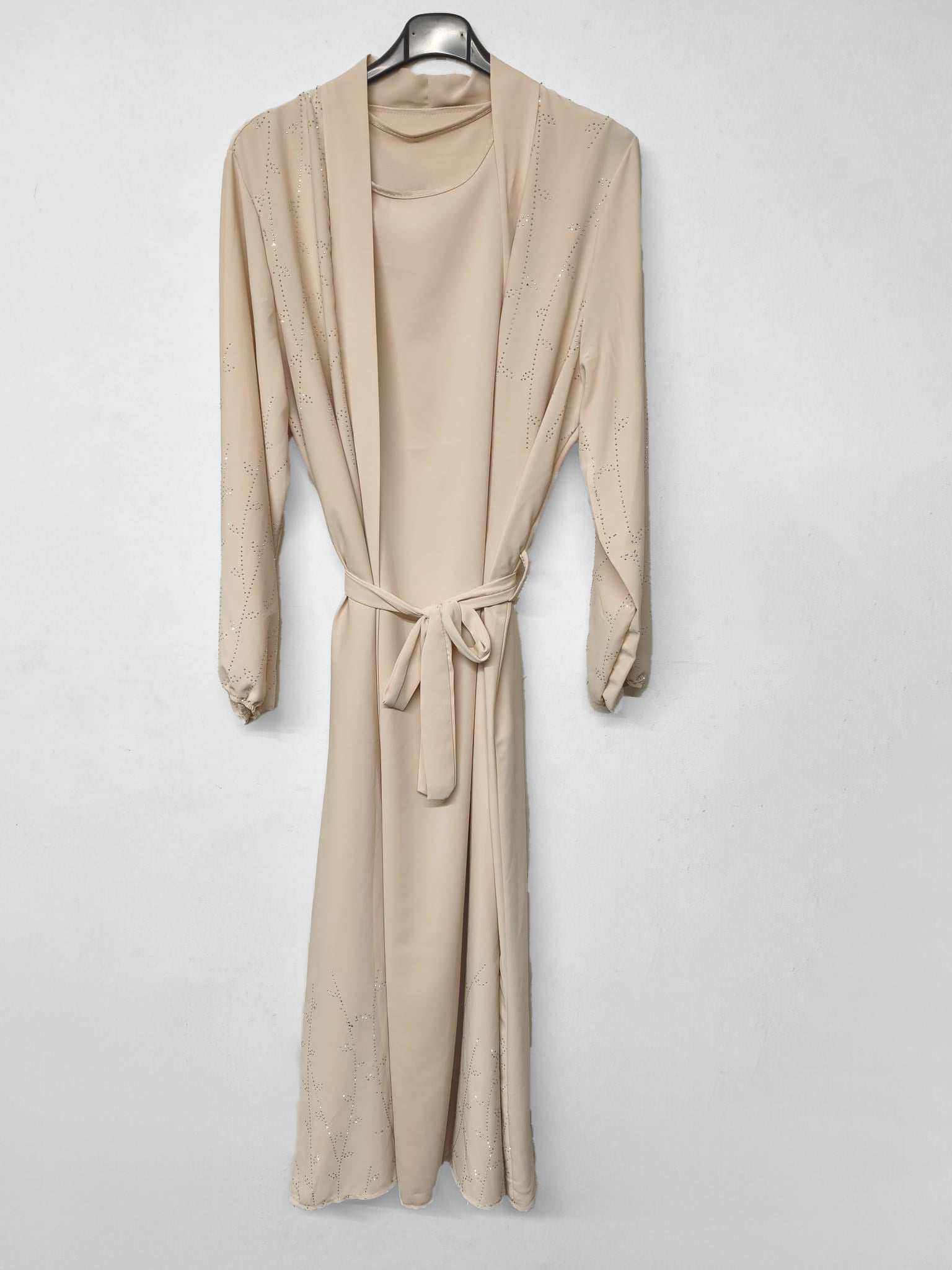 Abaya Solenne Beige