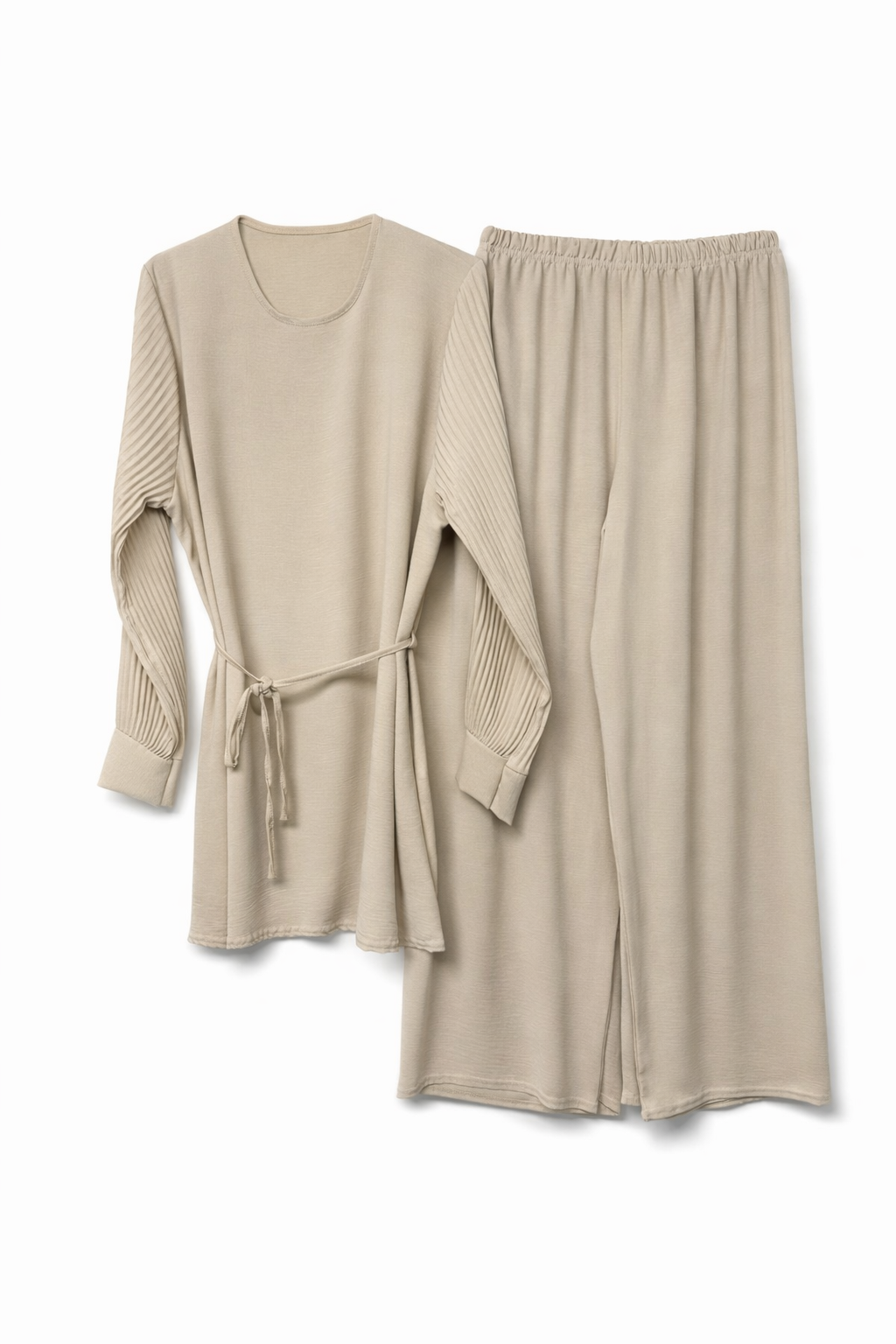 Zwei-Teiler Hose Haleth Beige