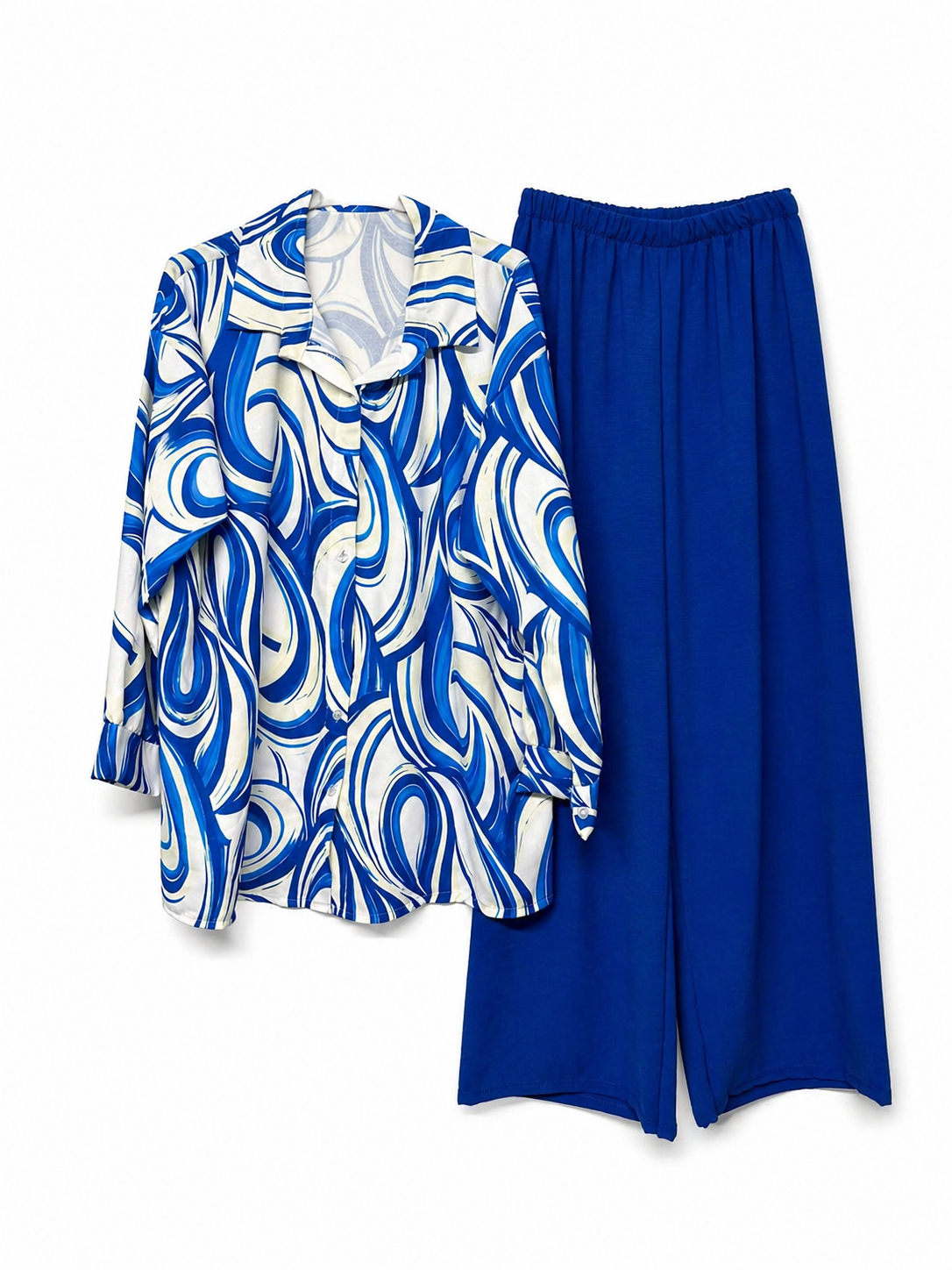 Zwei-Teiler Hose Yavanna Blau