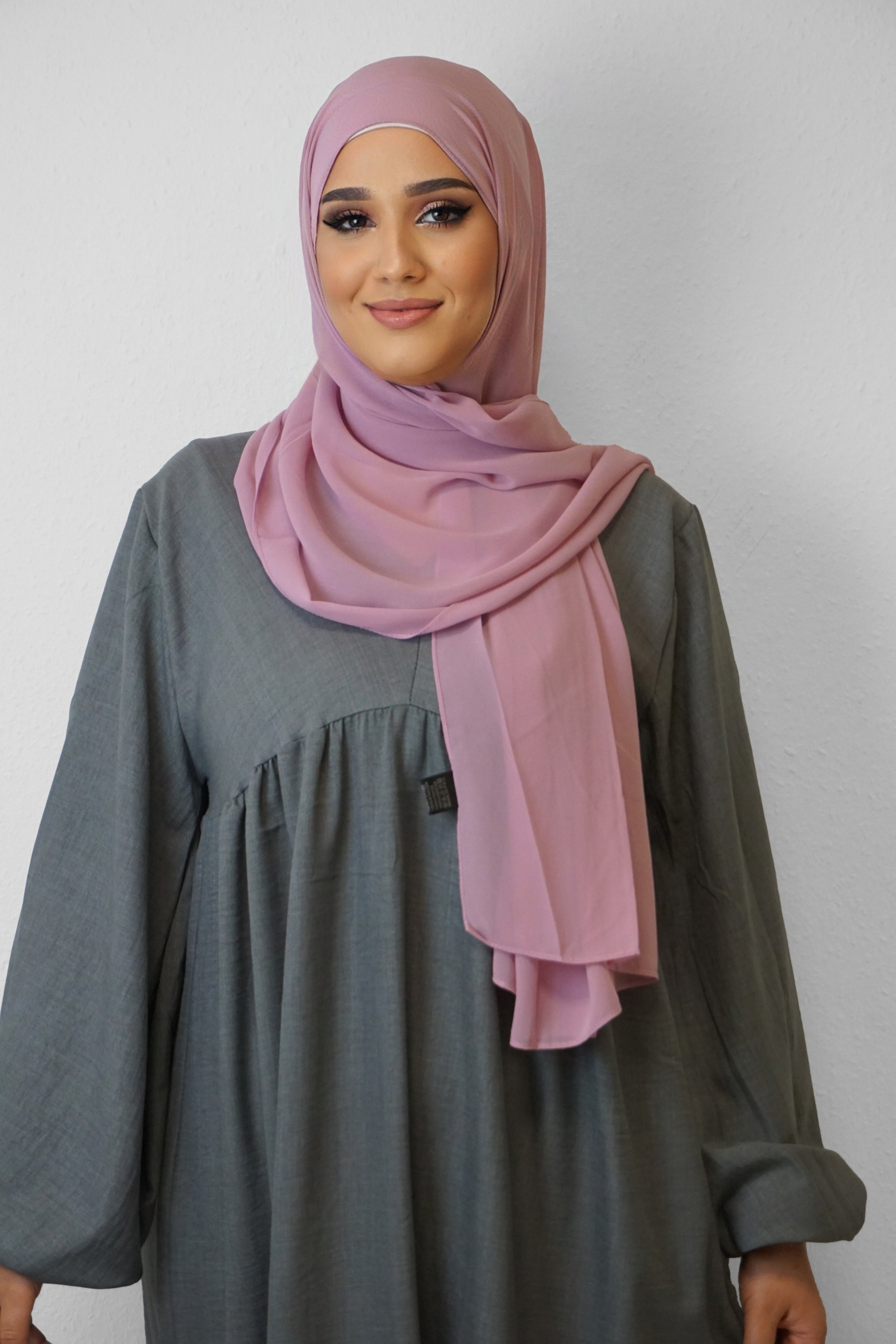 Chiffon Hijab Maira Blush 3