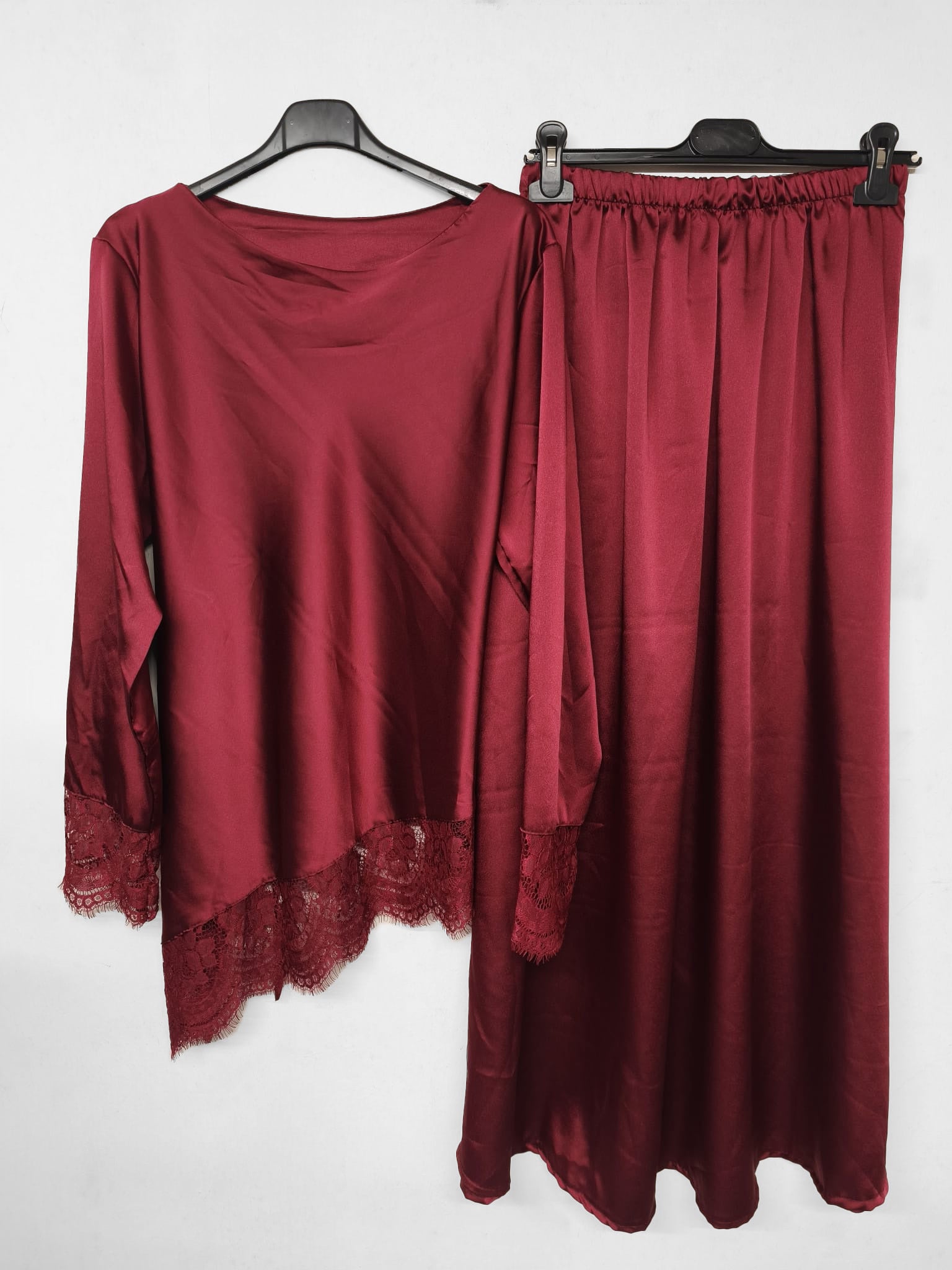 Zwei-Teiler Rock Ranya Bordeaux