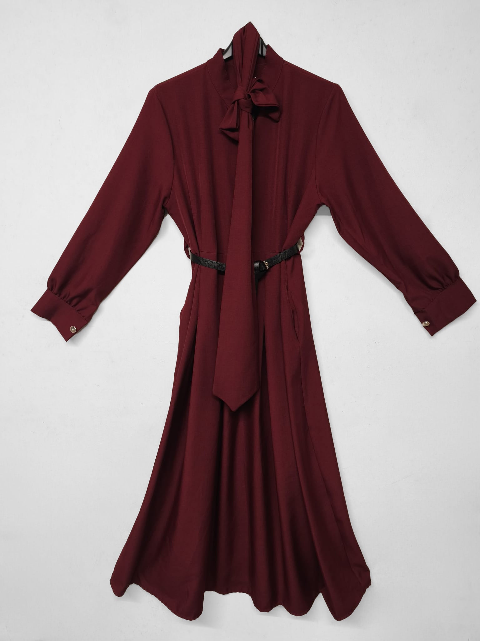 Abaya Virra Bordeaux