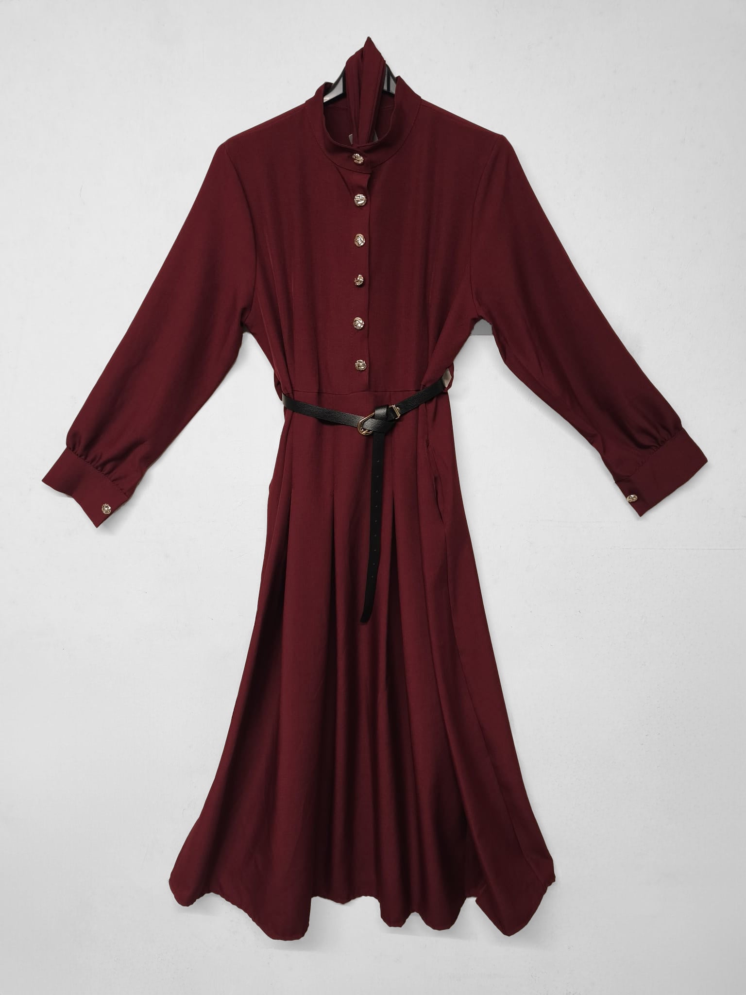 Abaya Virra Bordeaux