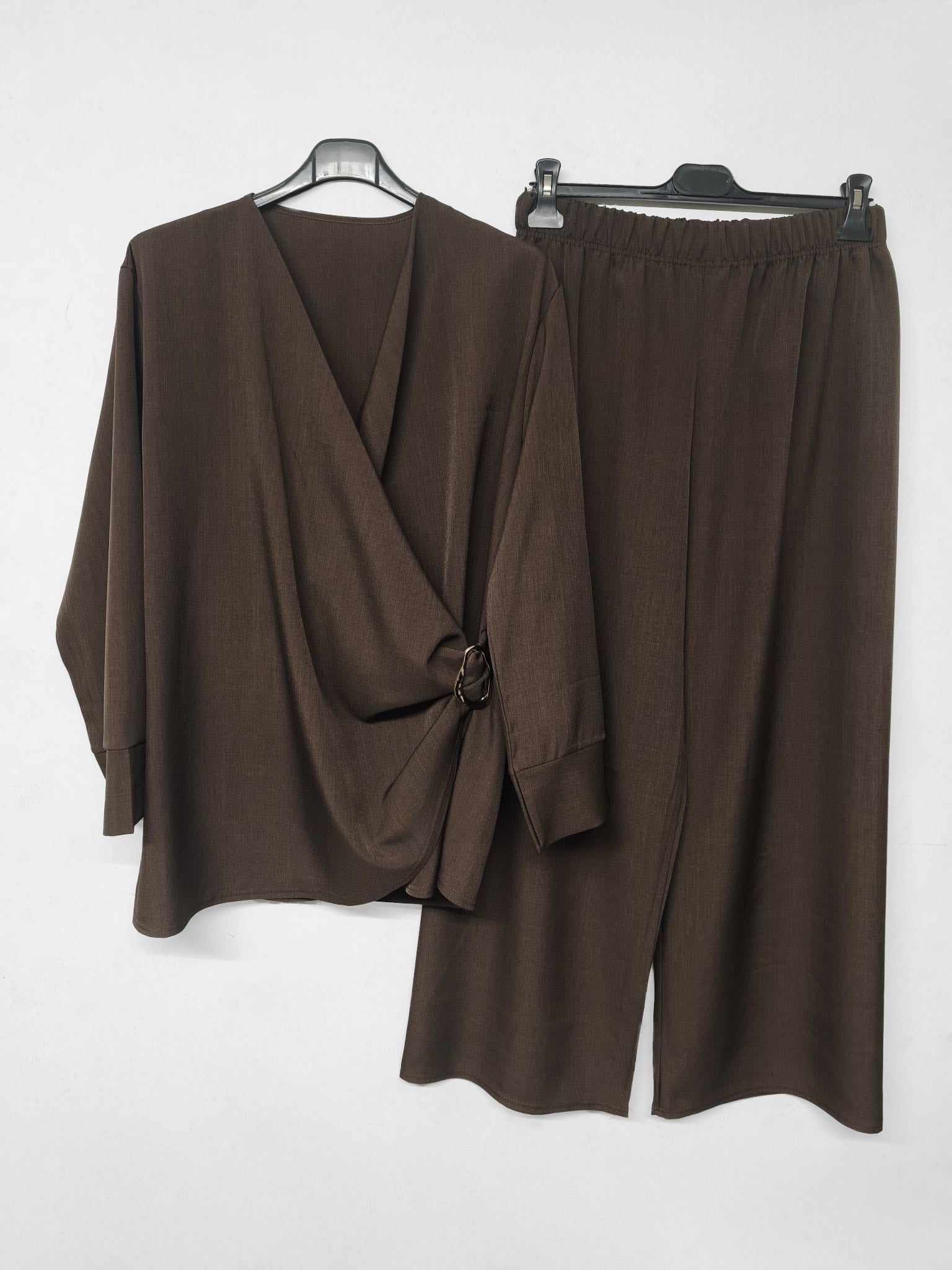 Zwei-Teiler Hose Maris Braun