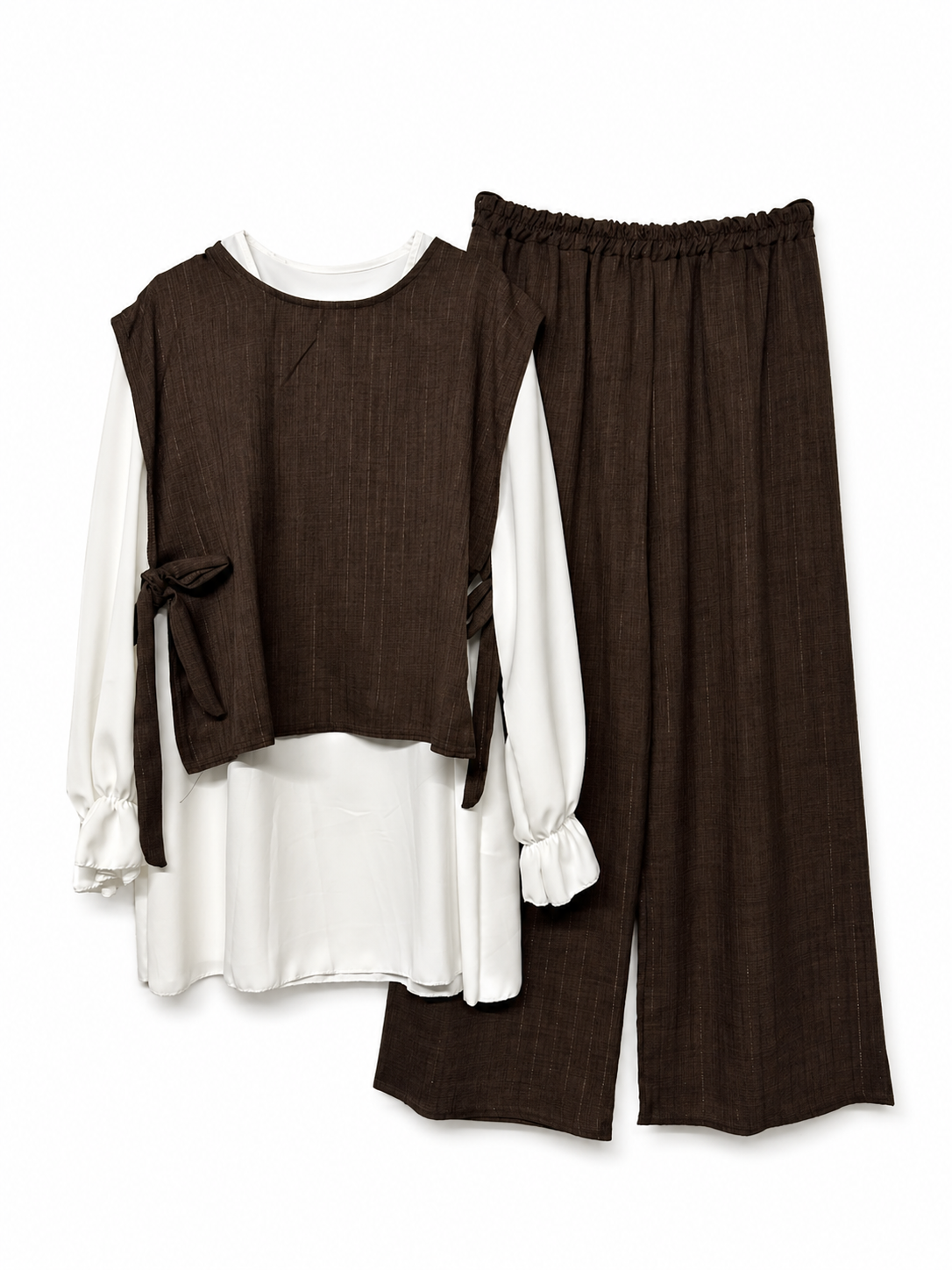 Zwei-Teiler Hose Bronwyn Braun