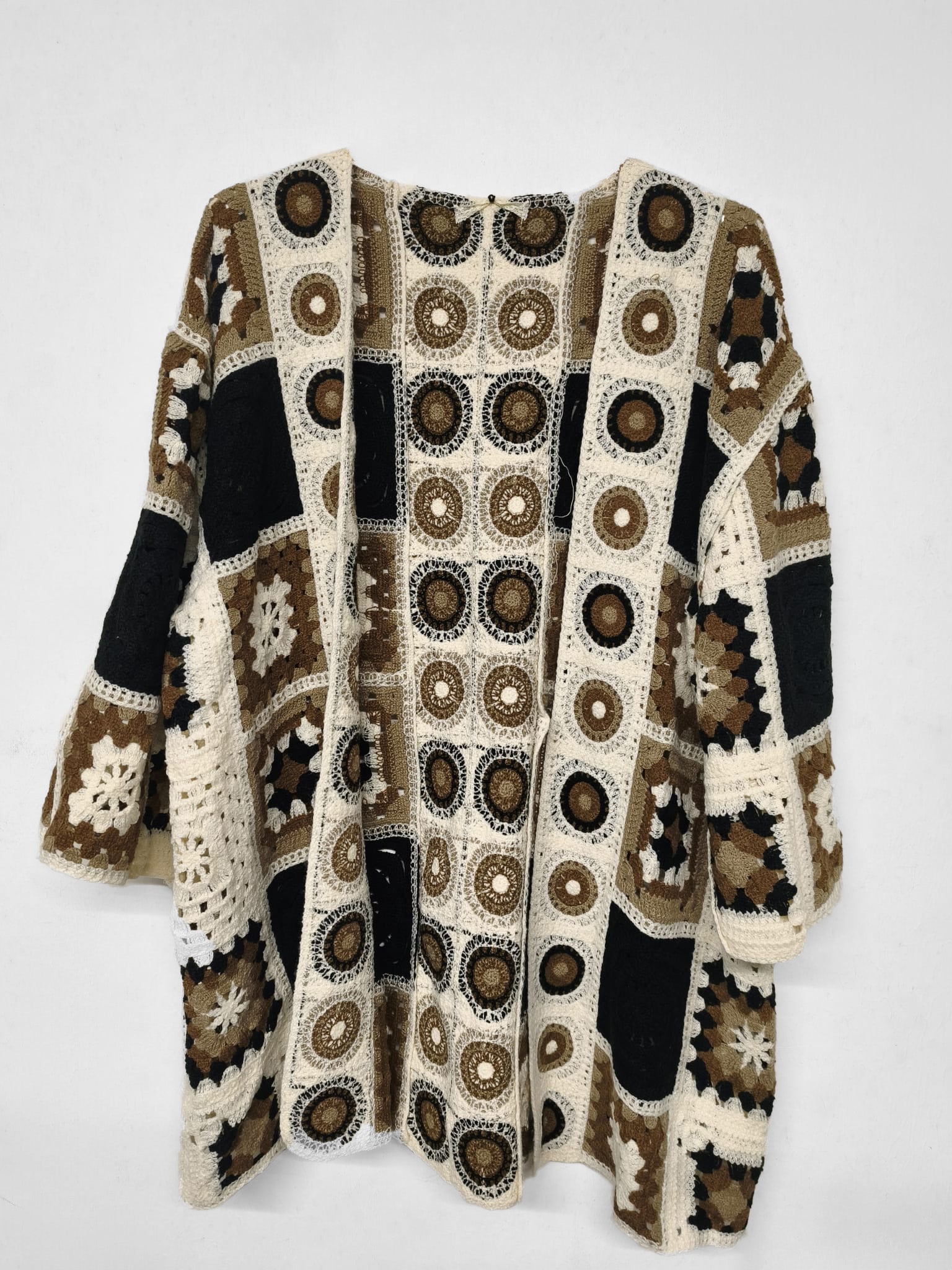 Grobstrick Cardigan Fenya Braun