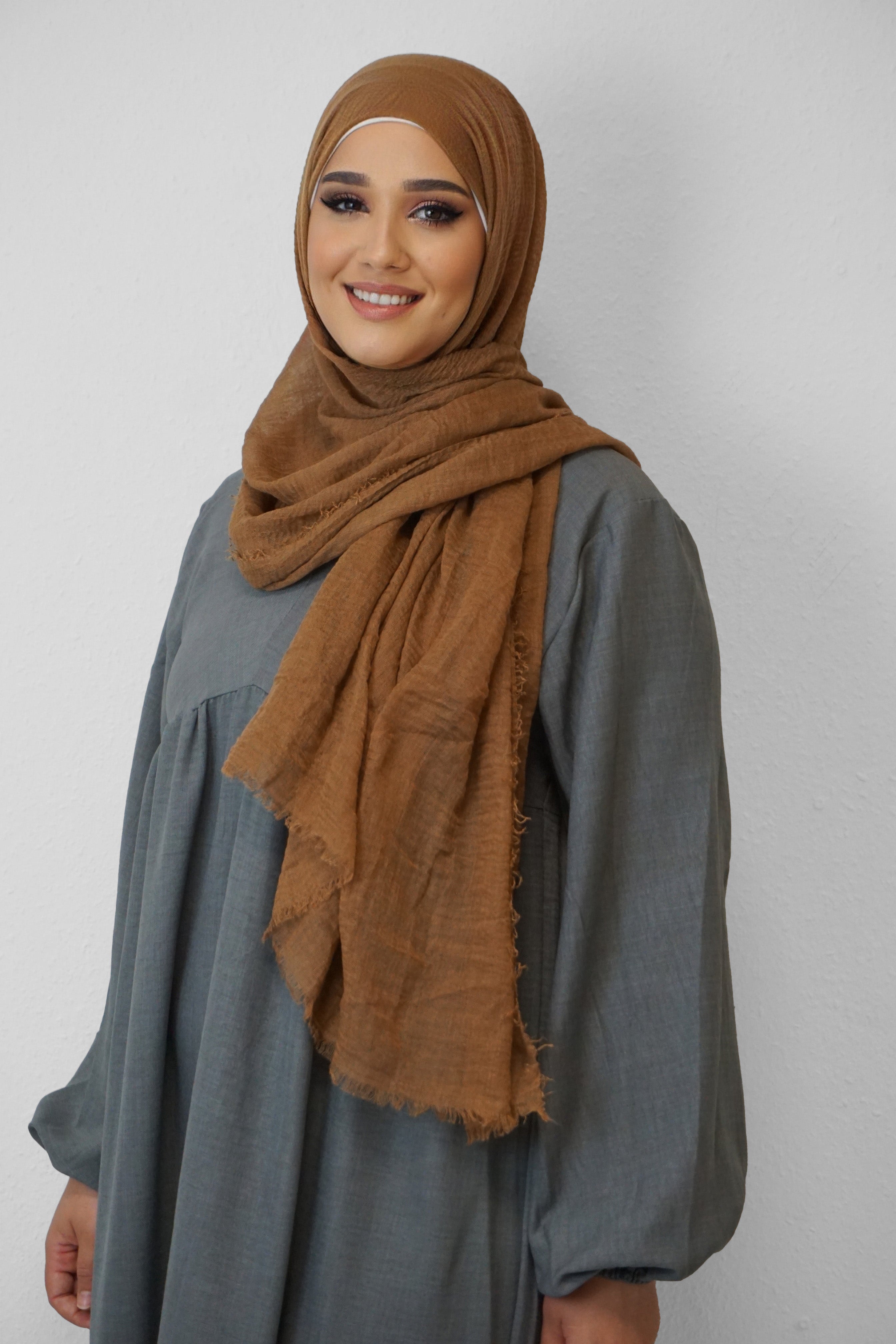 Daily Hijab Dalia Camel