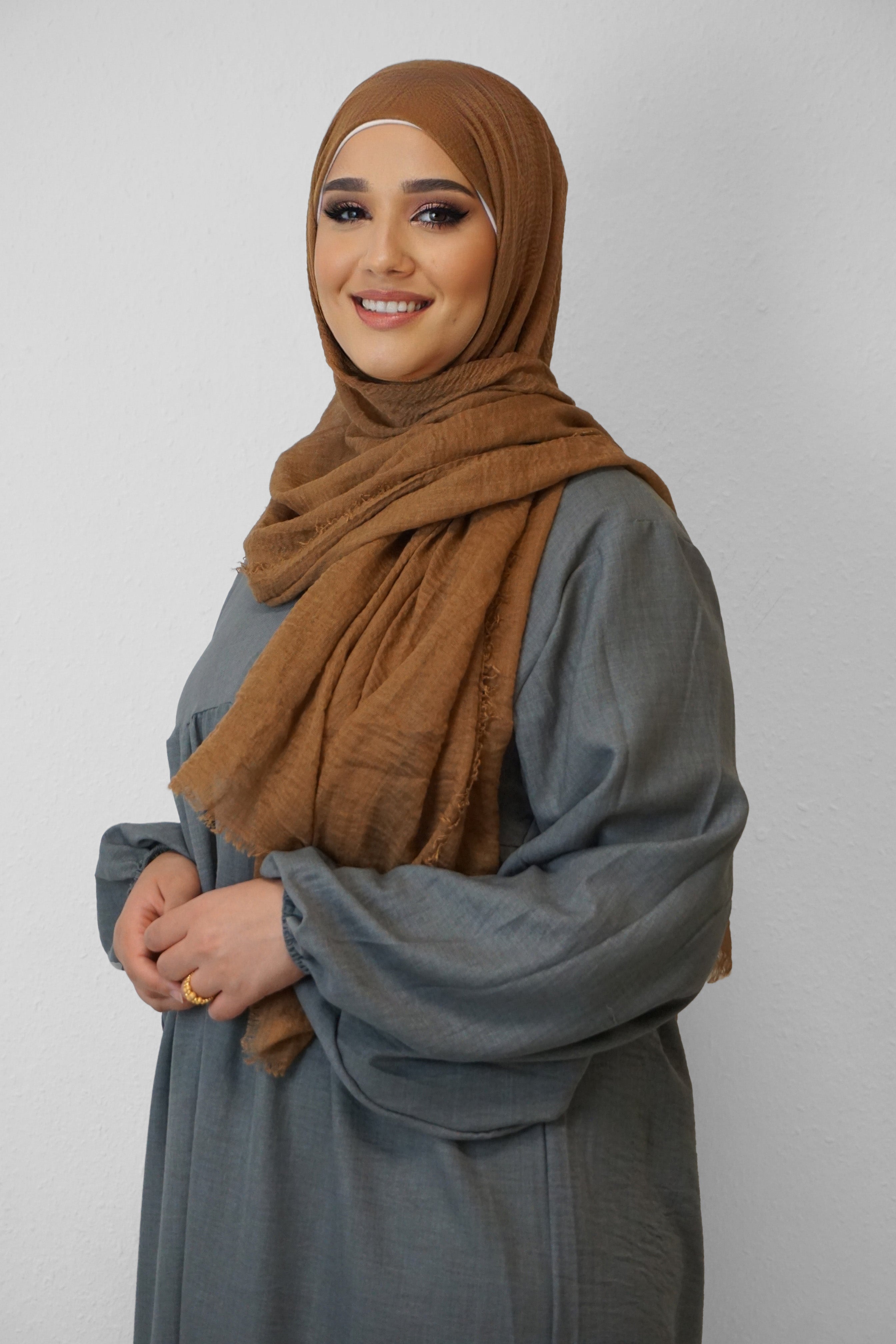 Daily Hijab Dalia Camel