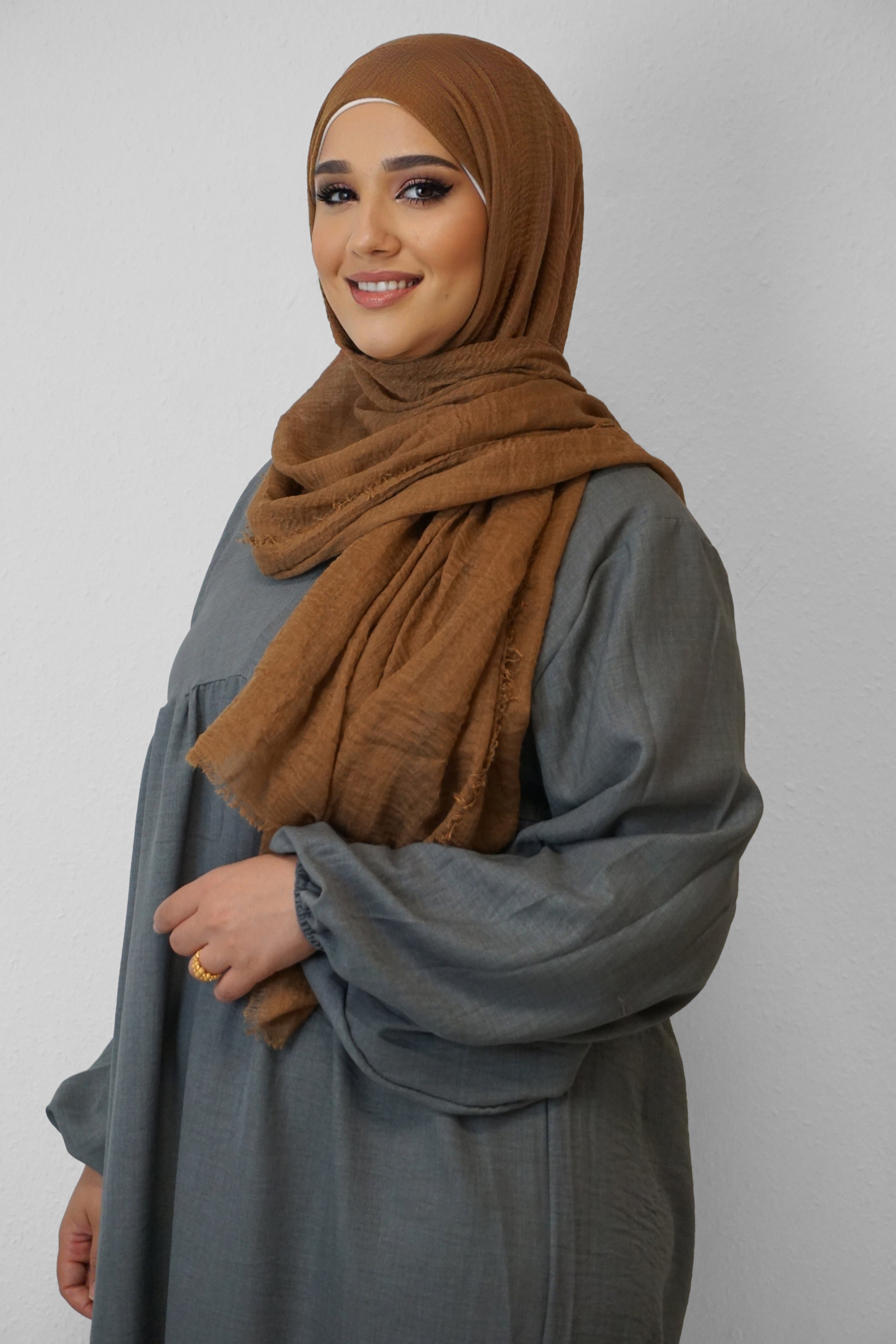 Daily Hijab Dalia Camel