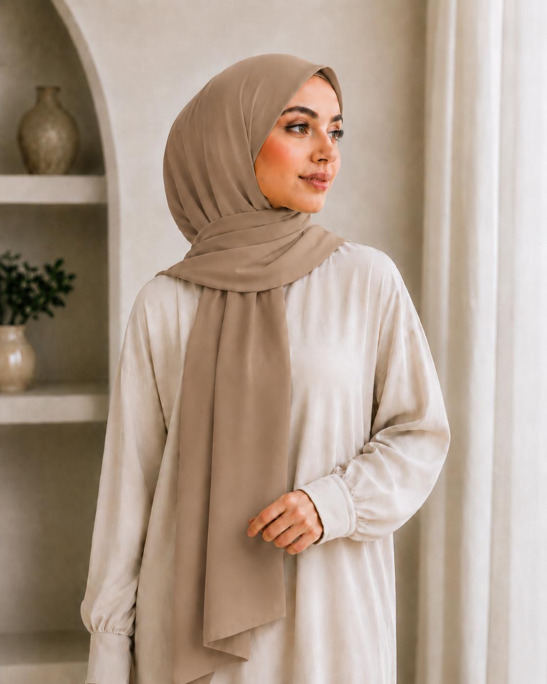 Modal Hijab Camel
