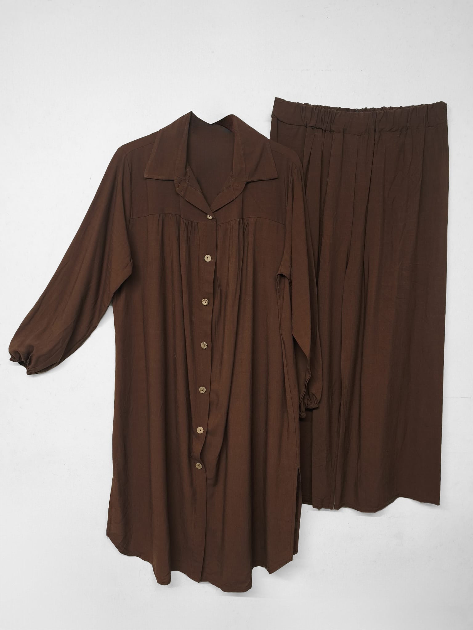 Zwei-Teiler Hose Taliah Camel