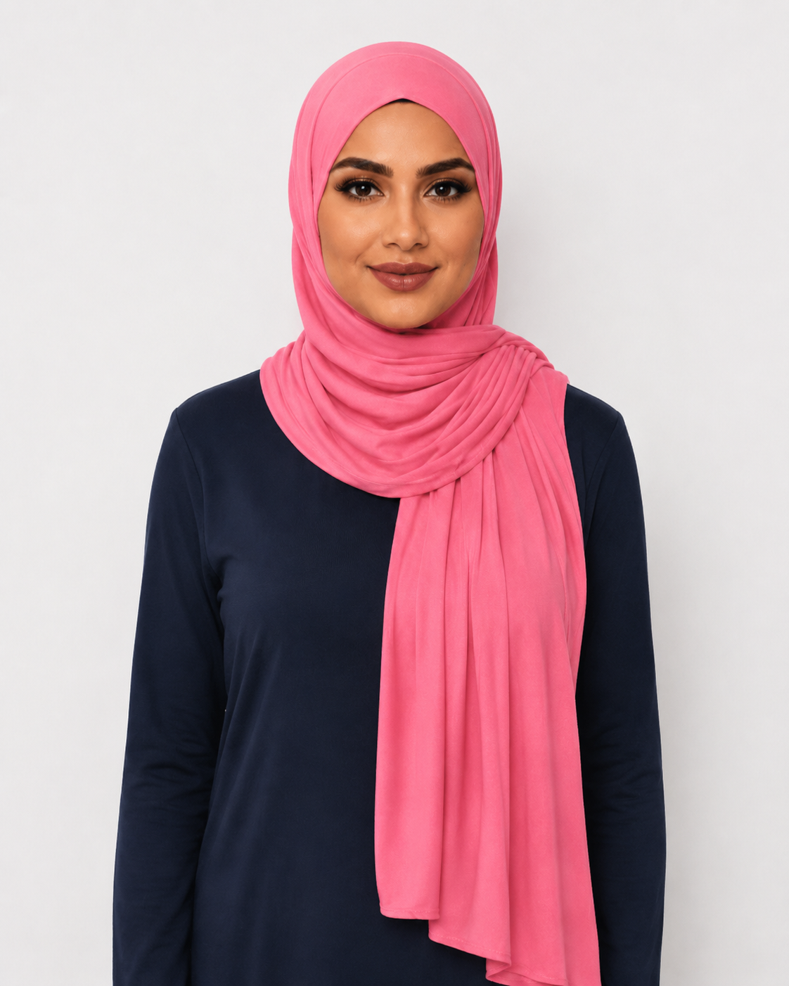 Jersey Hijab Fiza Pink