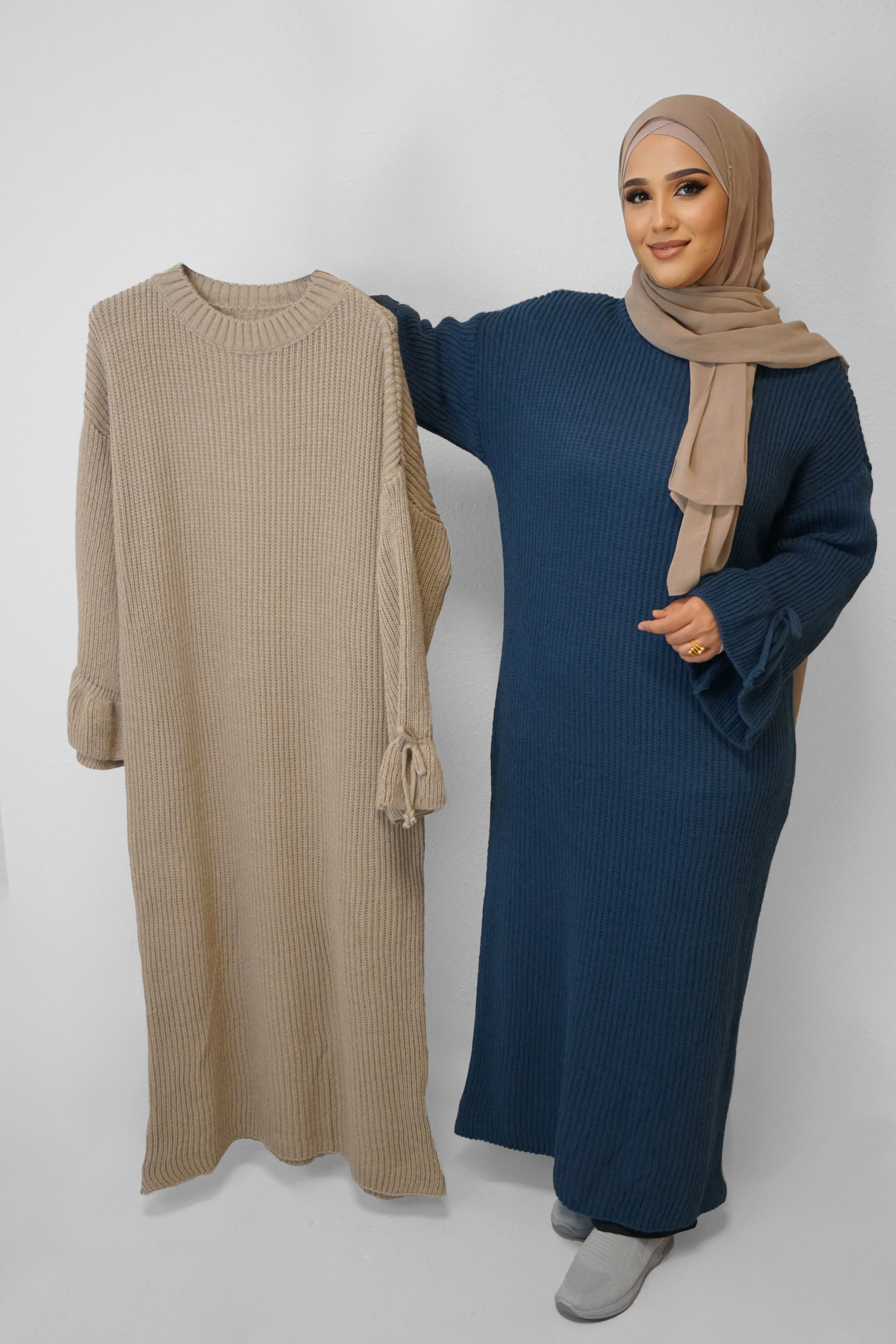 Strickkleid Noora Dark-Beige