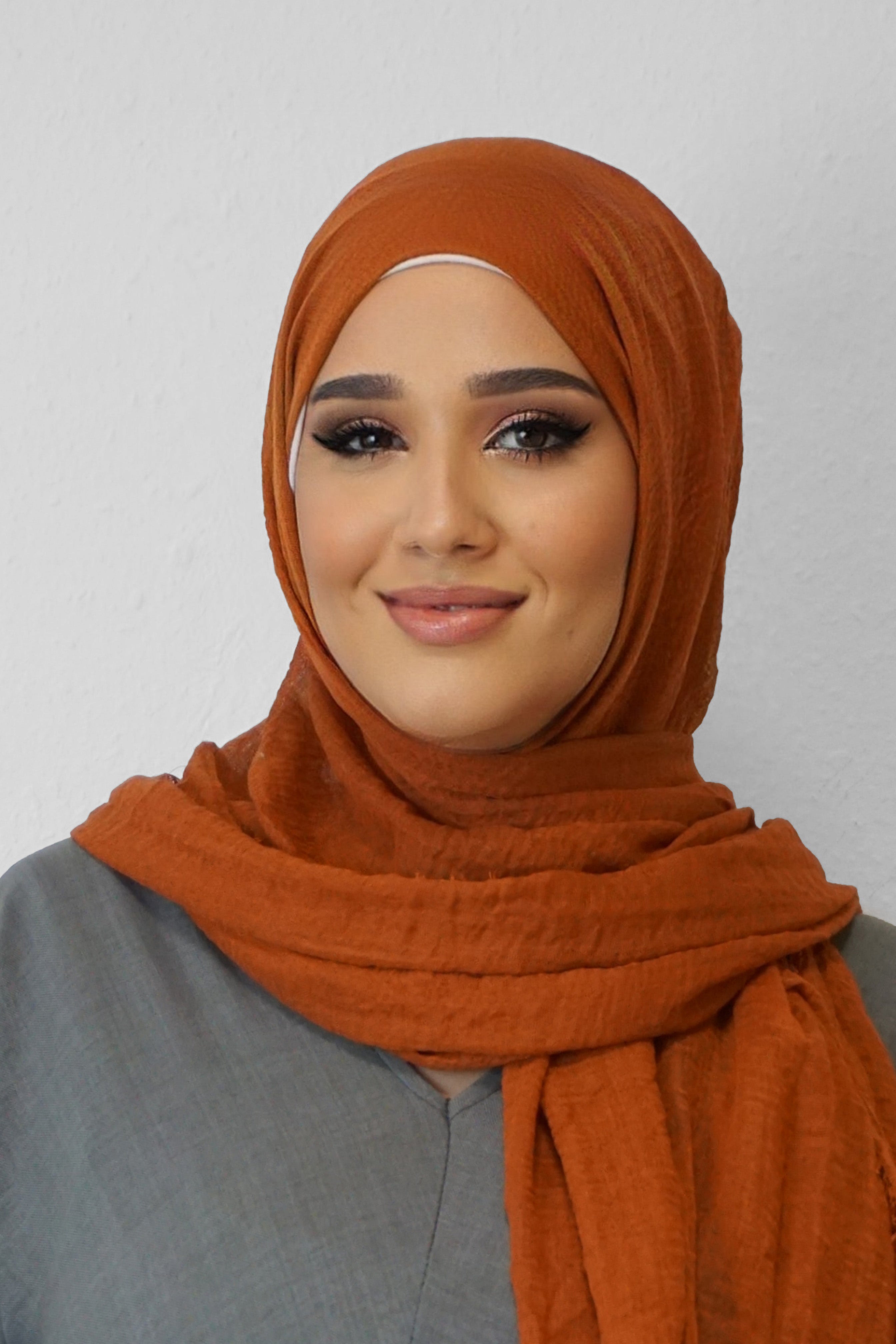 Daily Hijab Dalia Dark-Orange