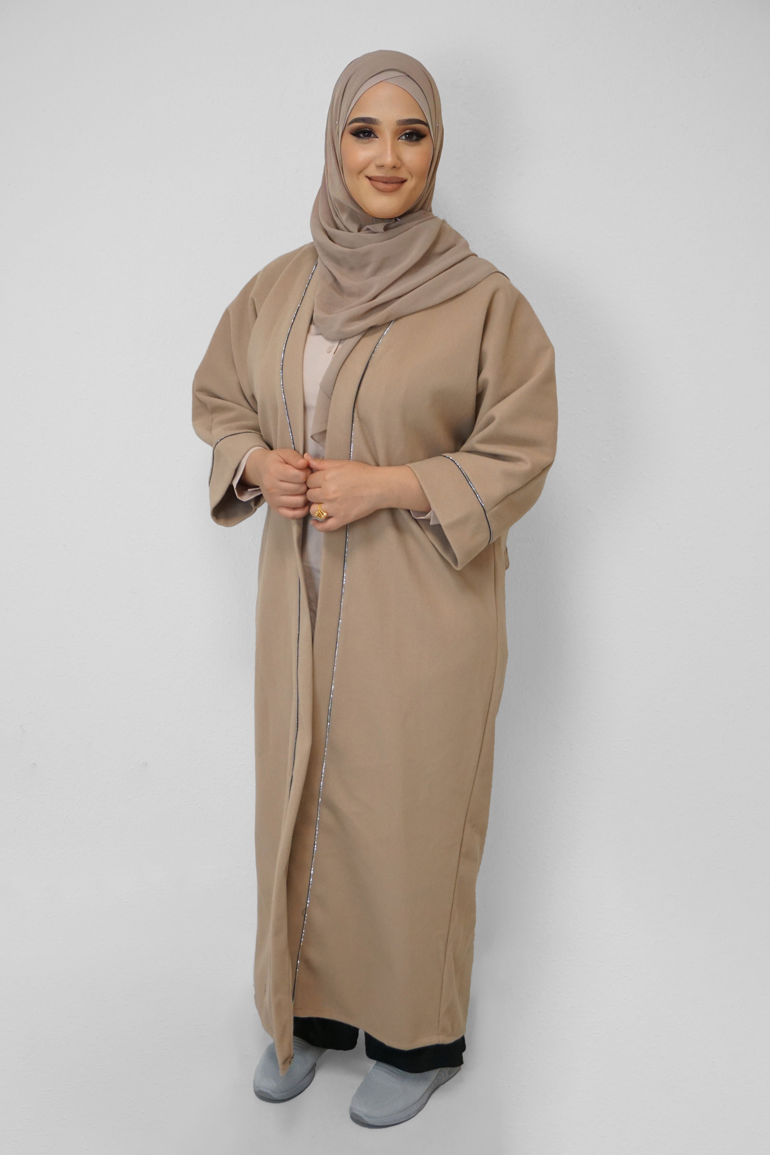 Cardigan Lydia Dark-Beige