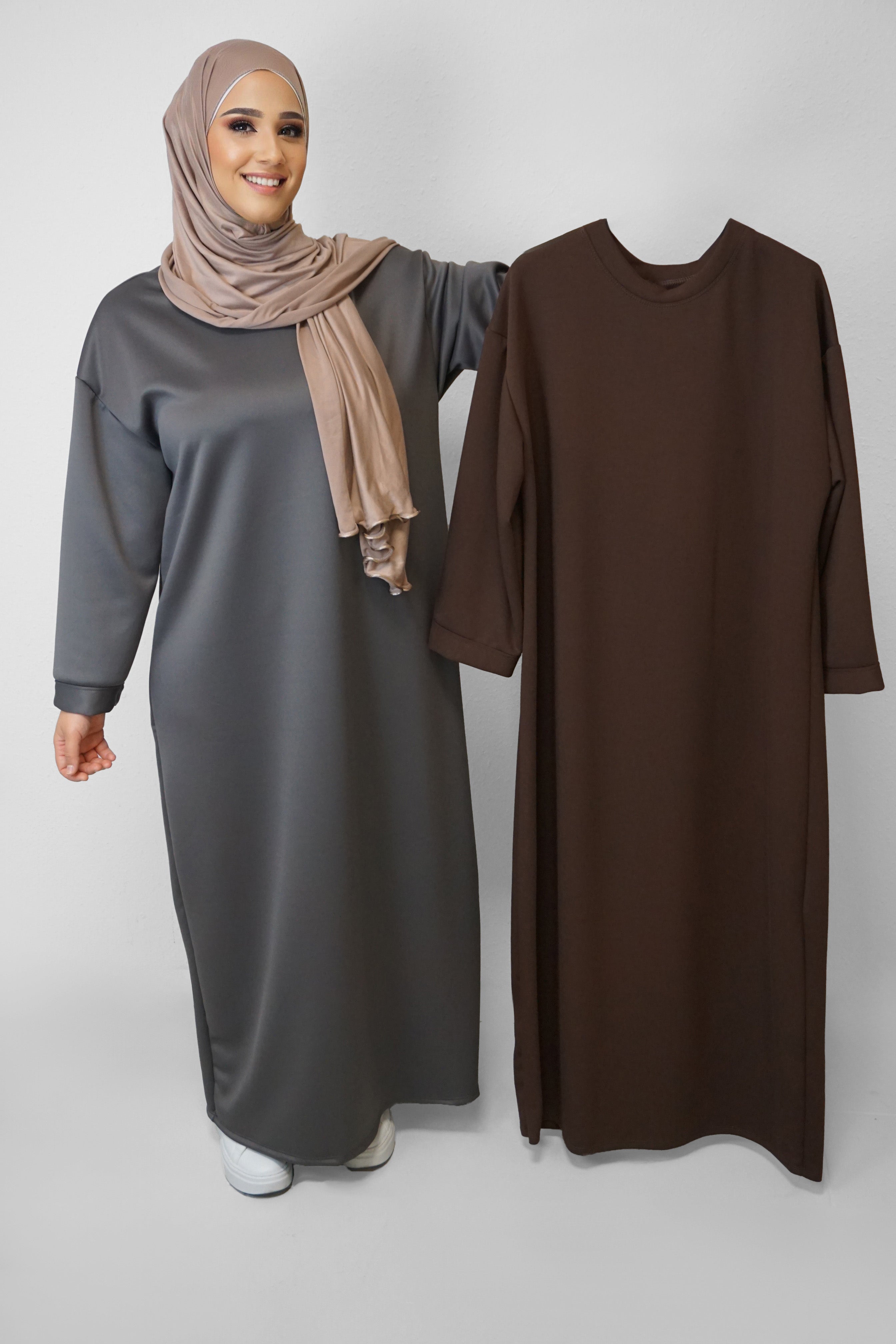 Kleid Rmaissa Dunkelbraun