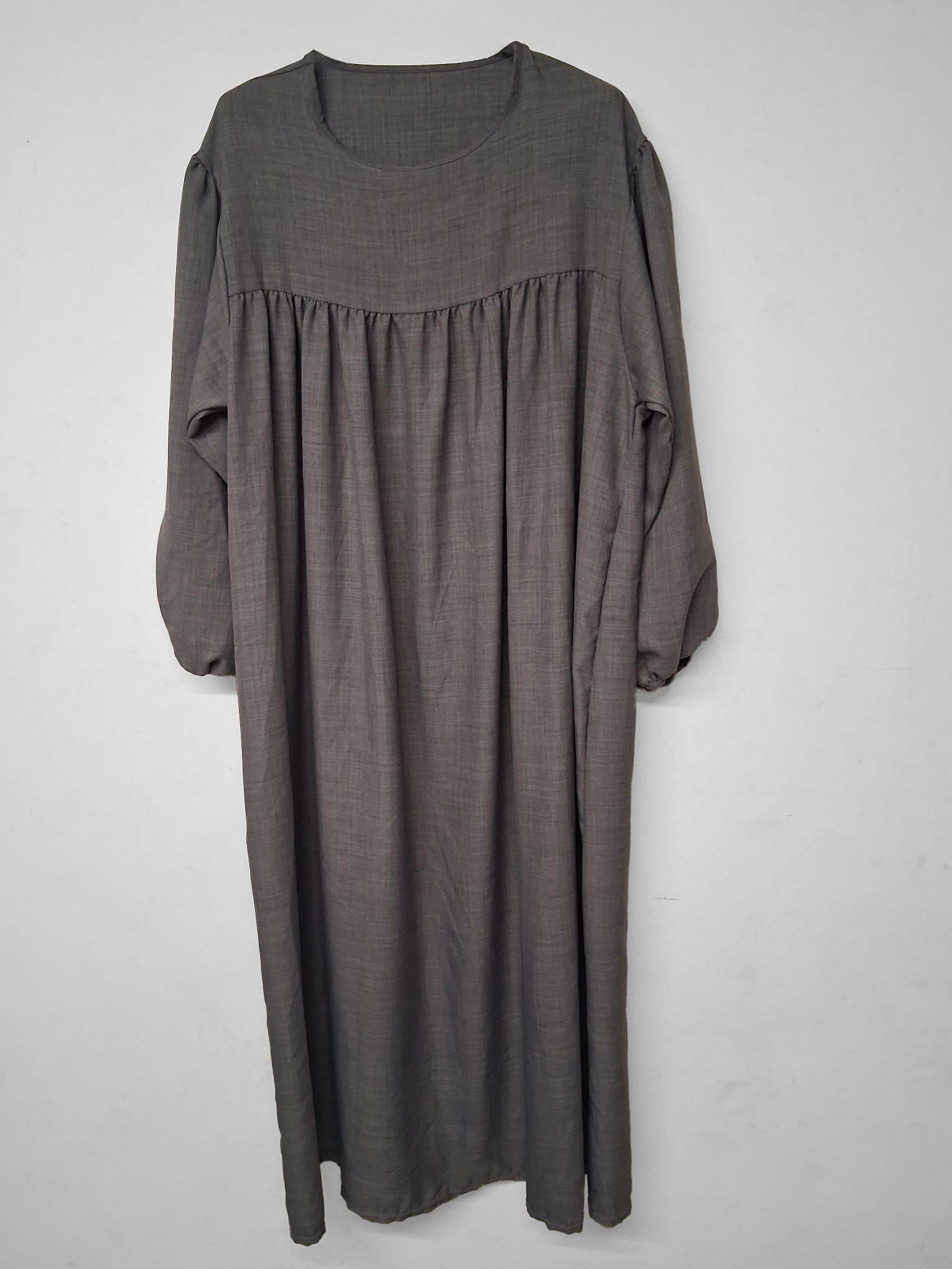 Abaya Nia Dunkelgrau