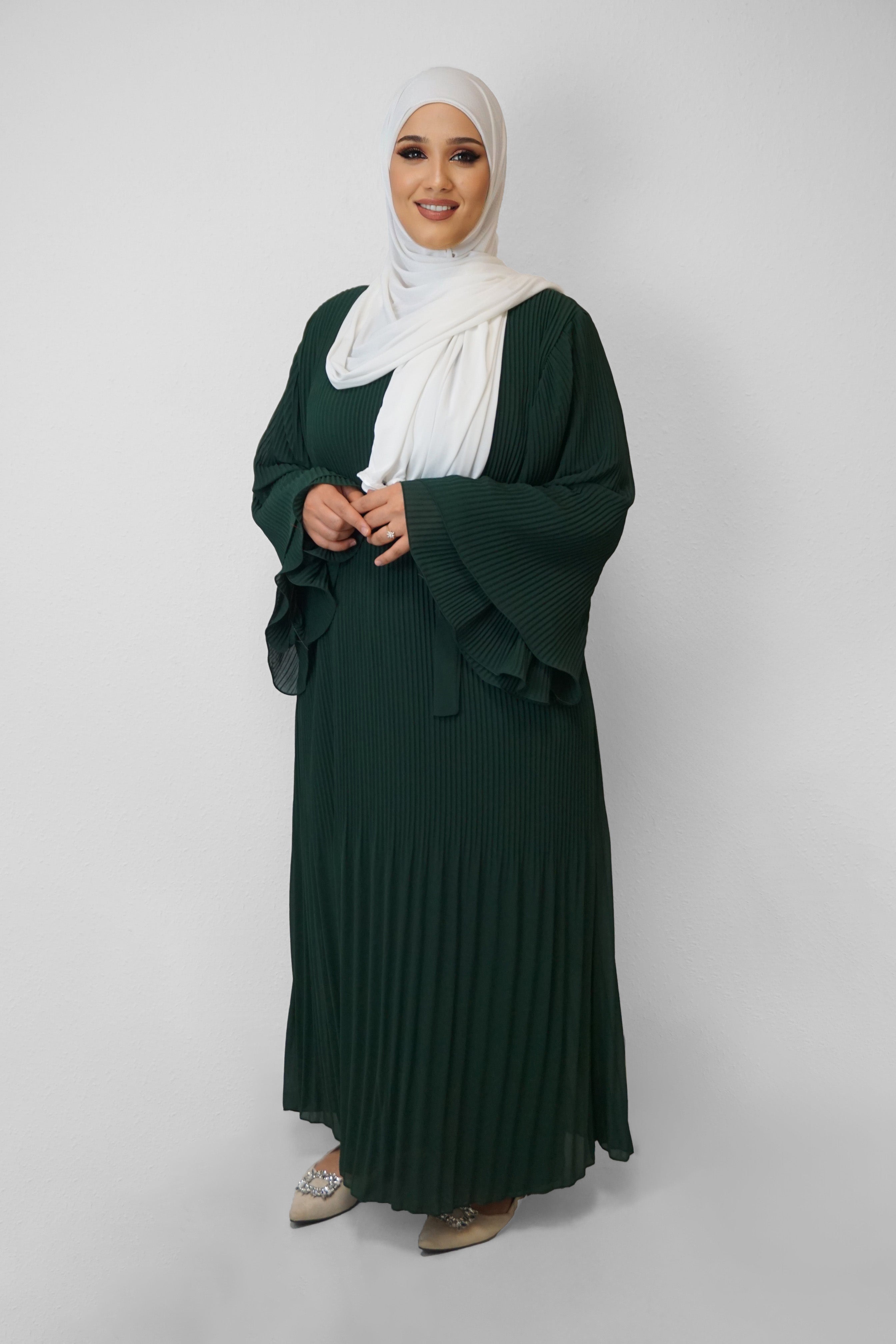 Abaya Kinza Dunkelgrün