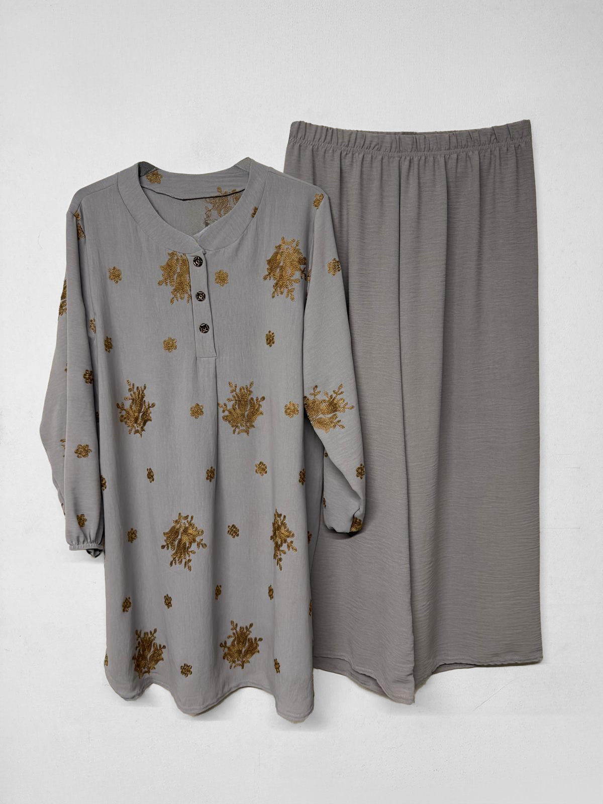 Zwei-Teiler Hose Naleen Grau