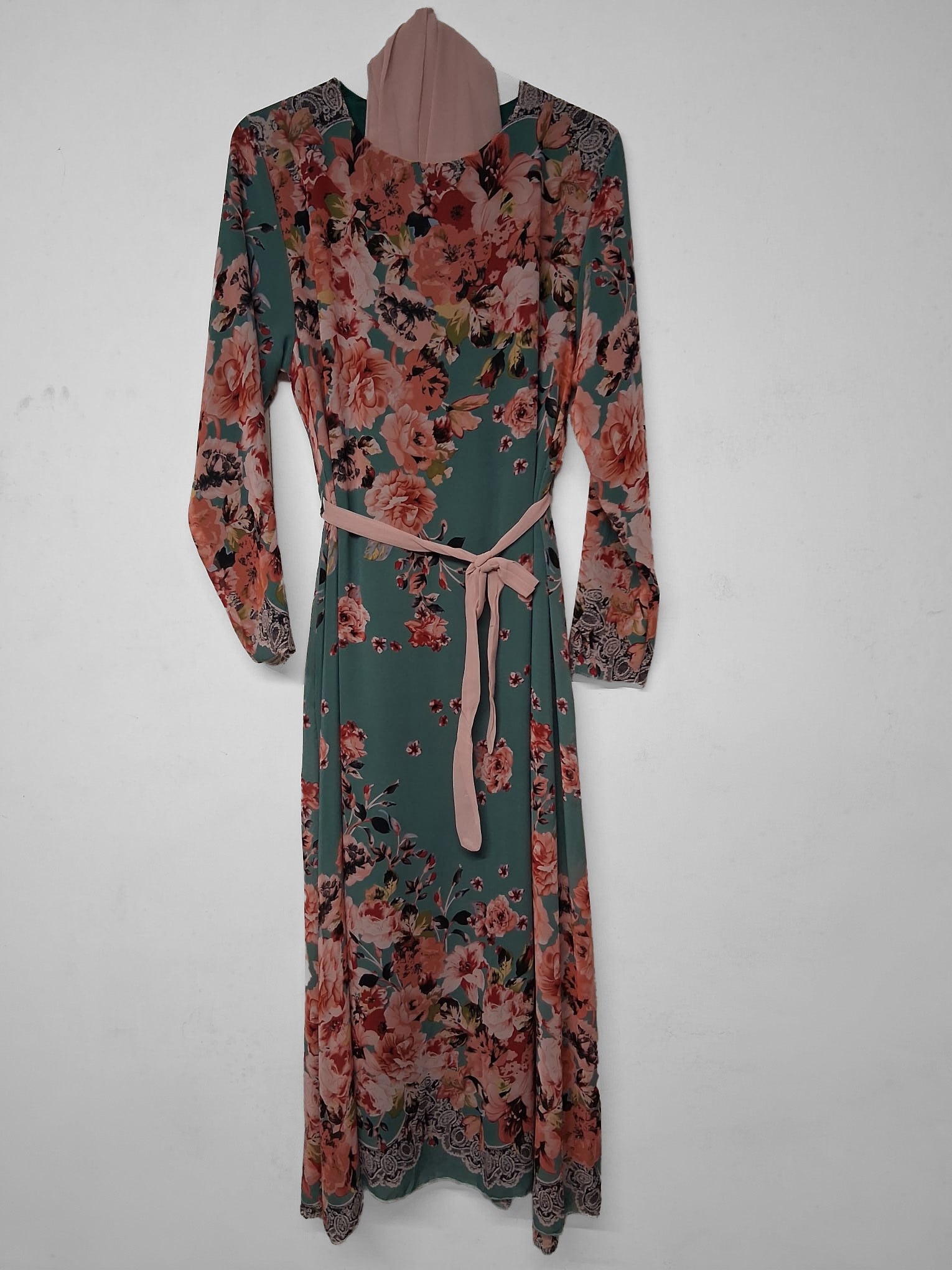 Abaya Isla Petrol