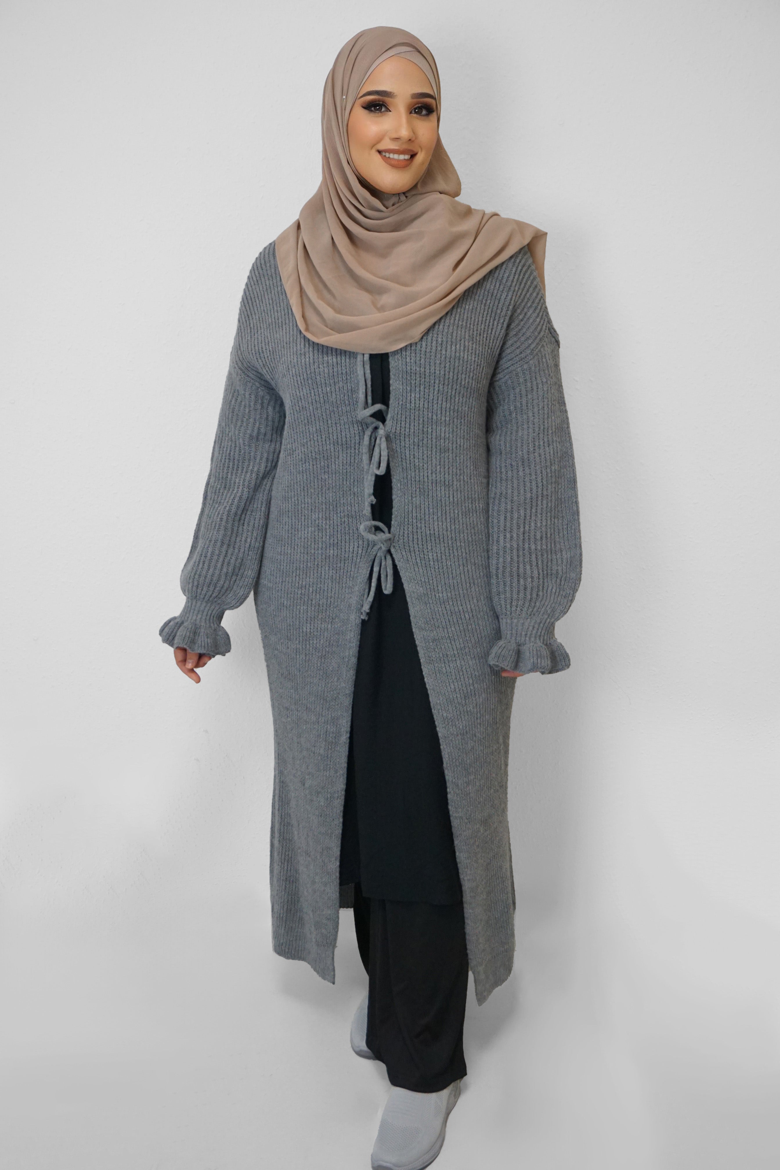 Cardigan Sumaya Hellgrau