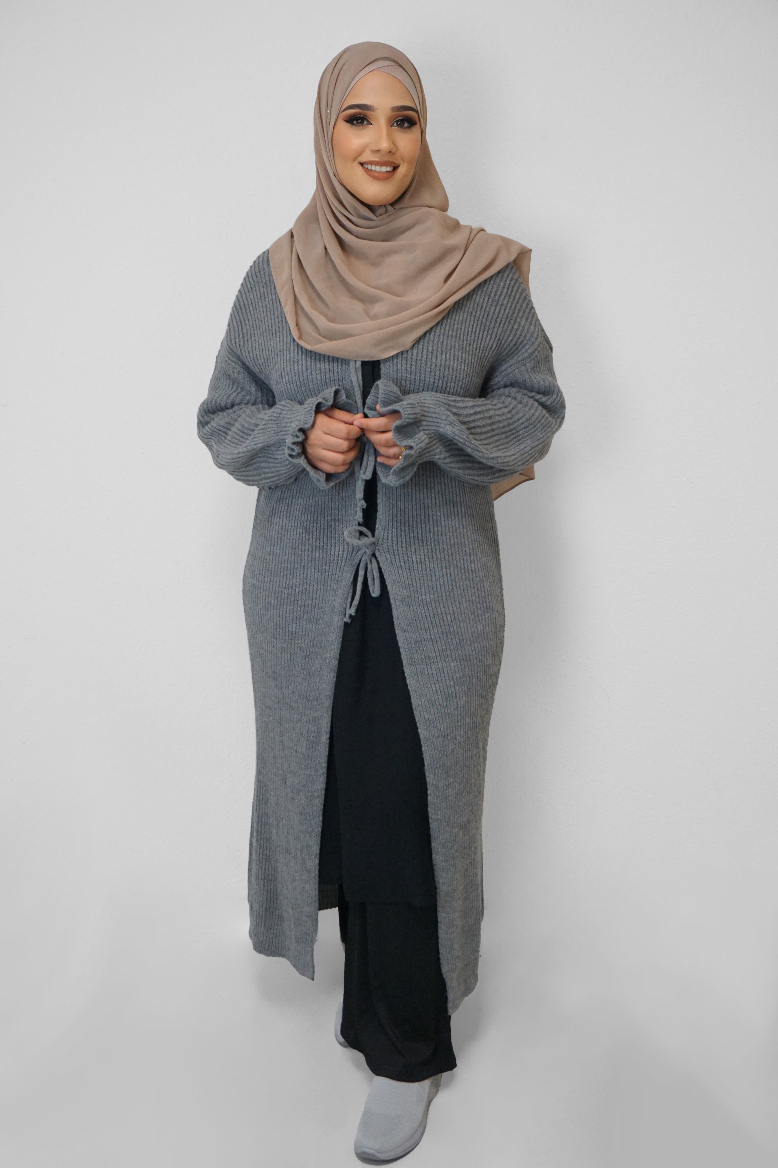 Cardigan Sumaya Hellgrau