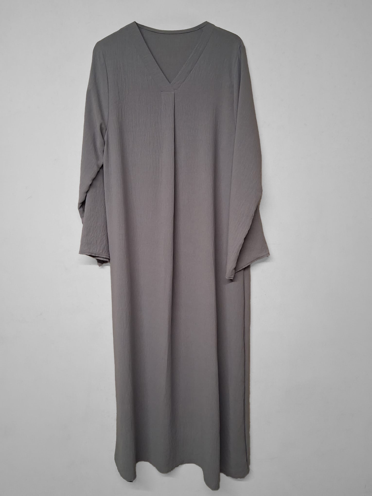 Abaya Saanvi Hellgrau