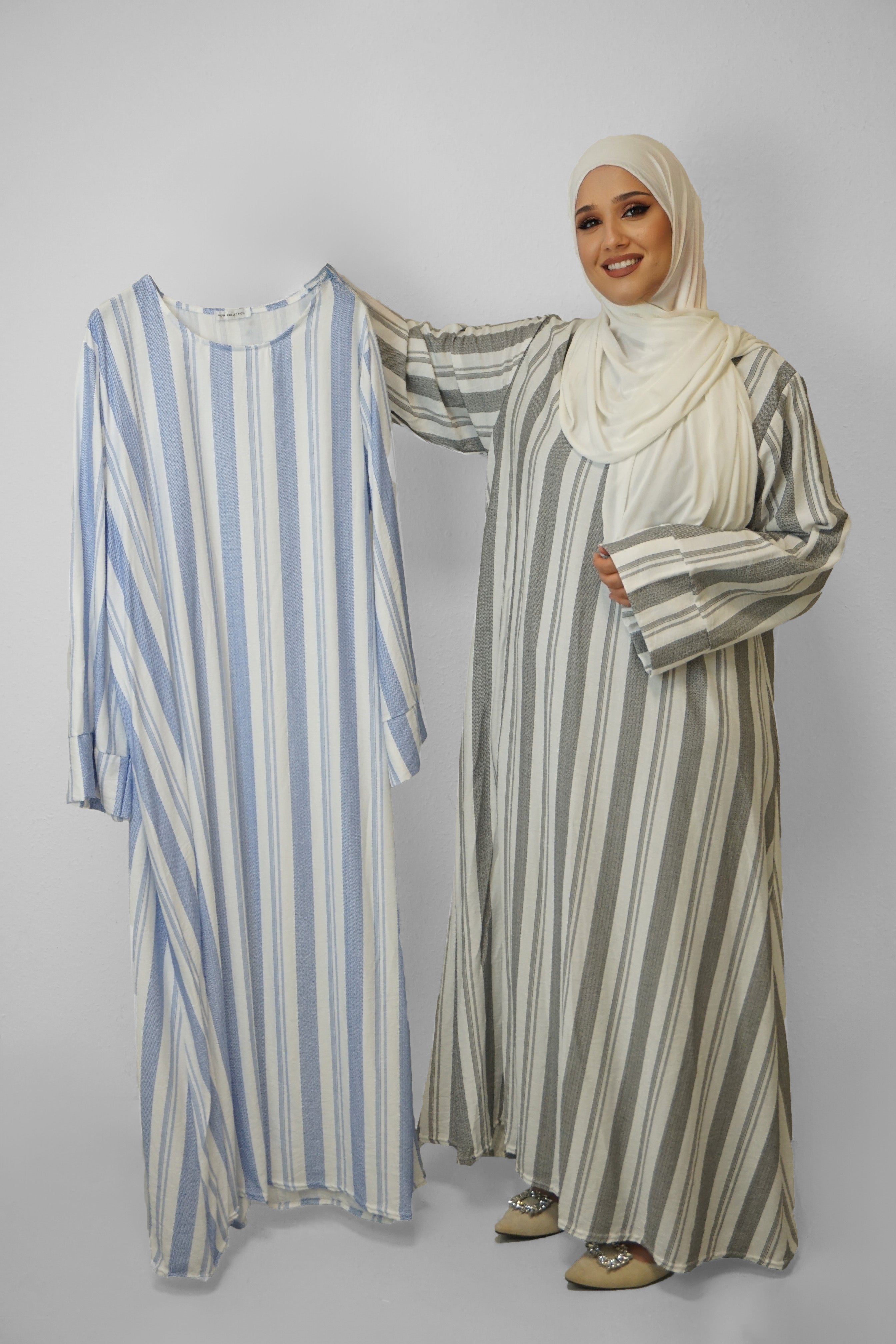 Abaya Aisha Jeansblau