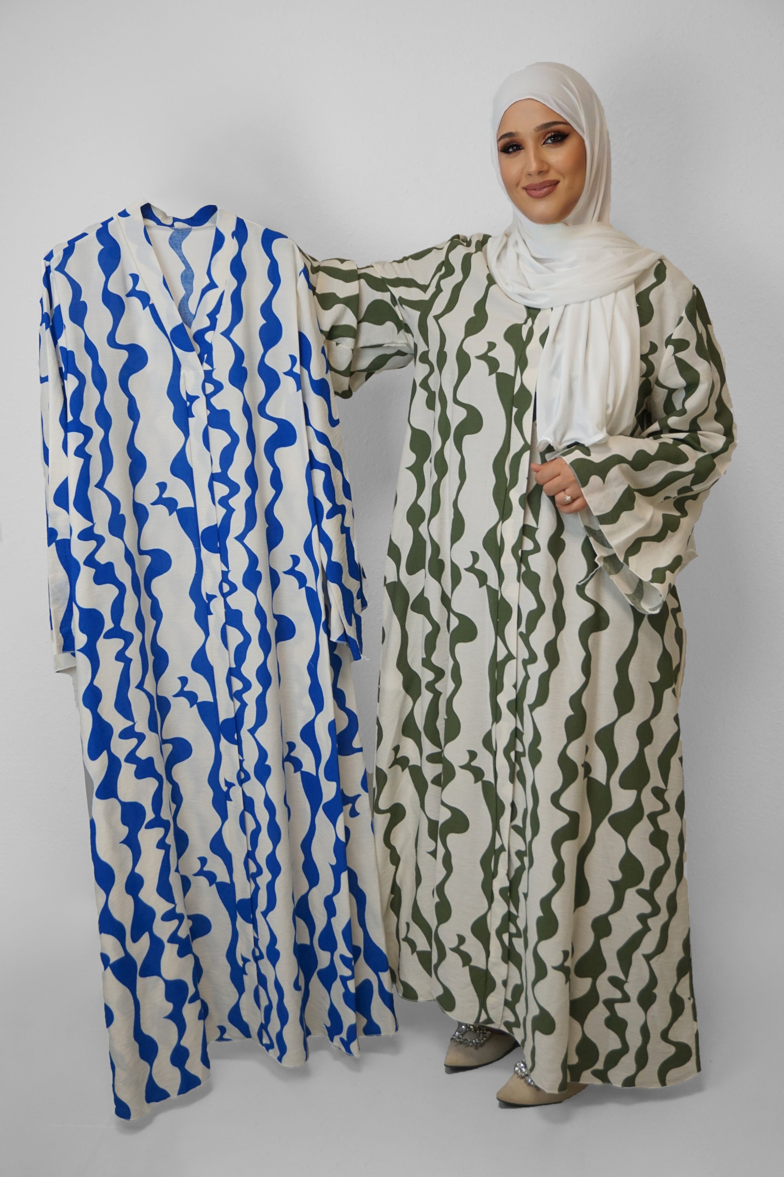 Abaya Nurana Jeansblau