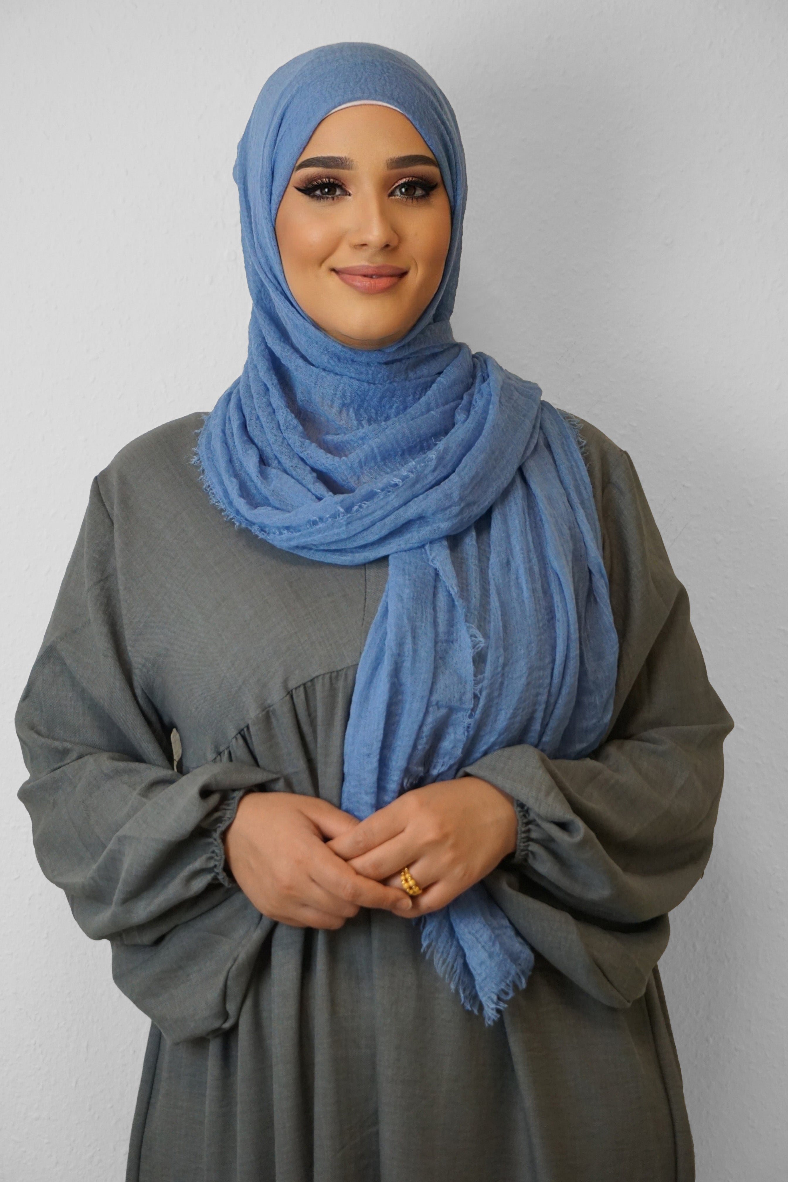 Daily Hijab Dalia Jeansblau