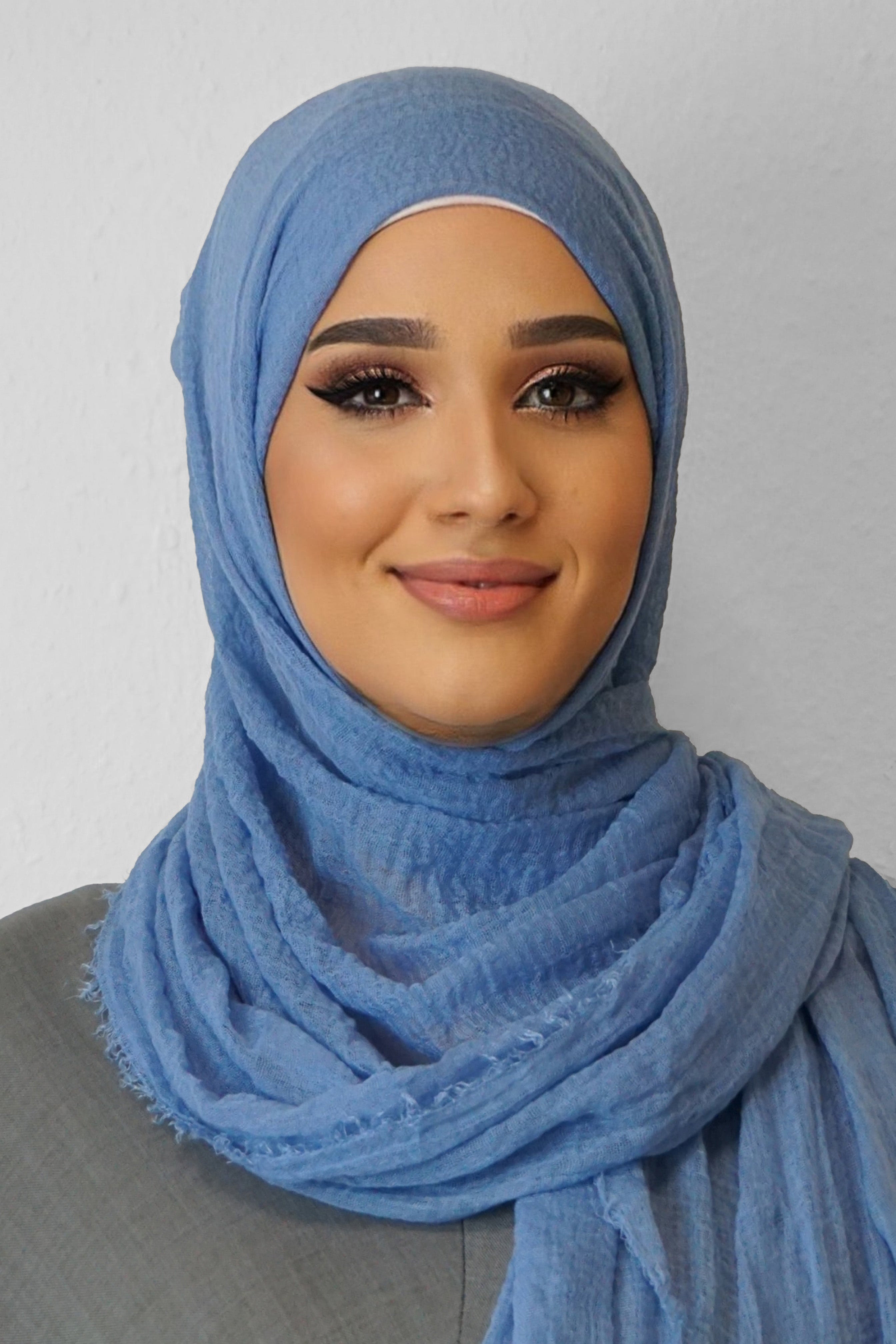 Daily Hijab Dalia Jeansblau