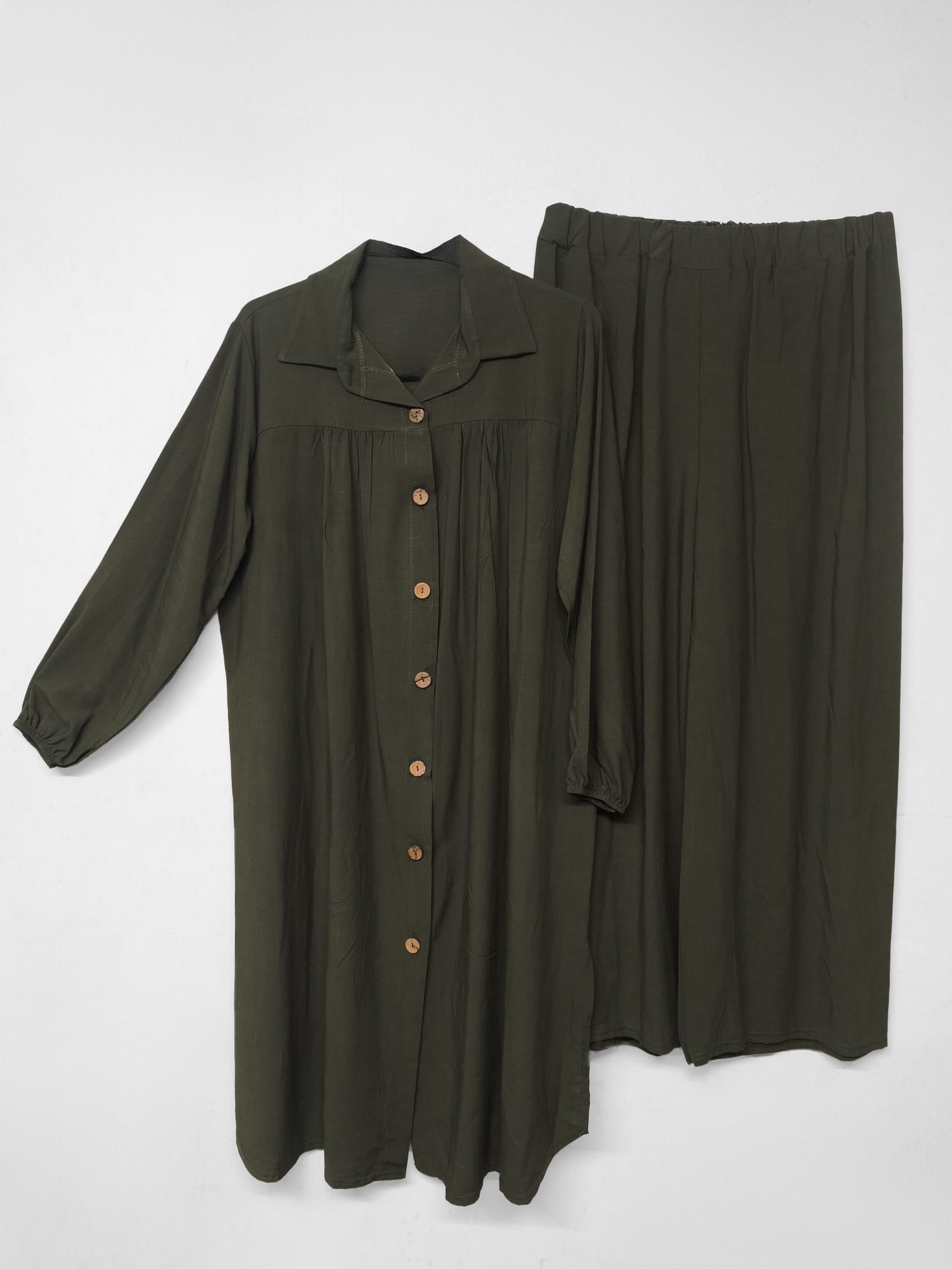 Zwei-Teiler Hose Taliah Khaki