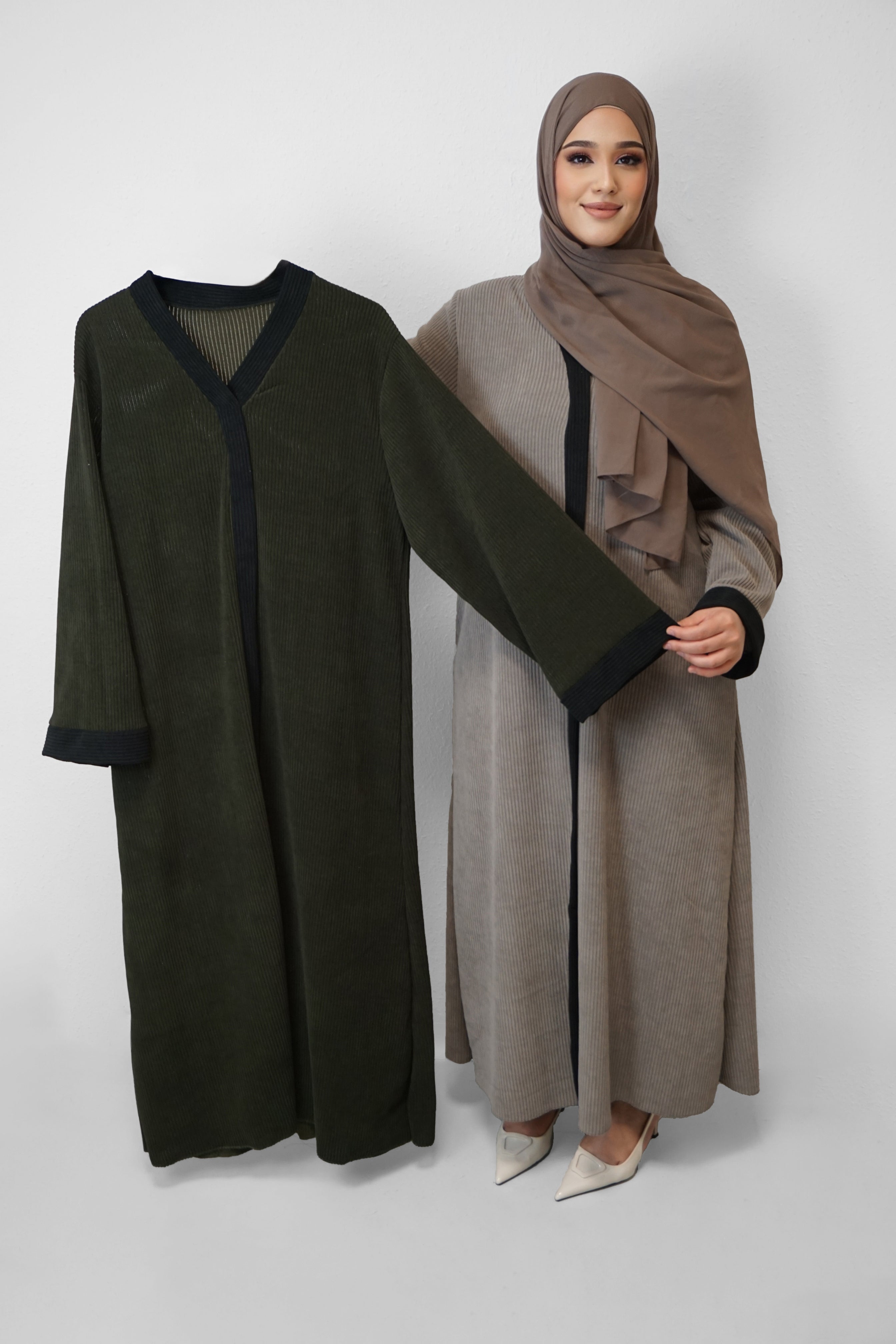 Abaya Ruqaia Khaki