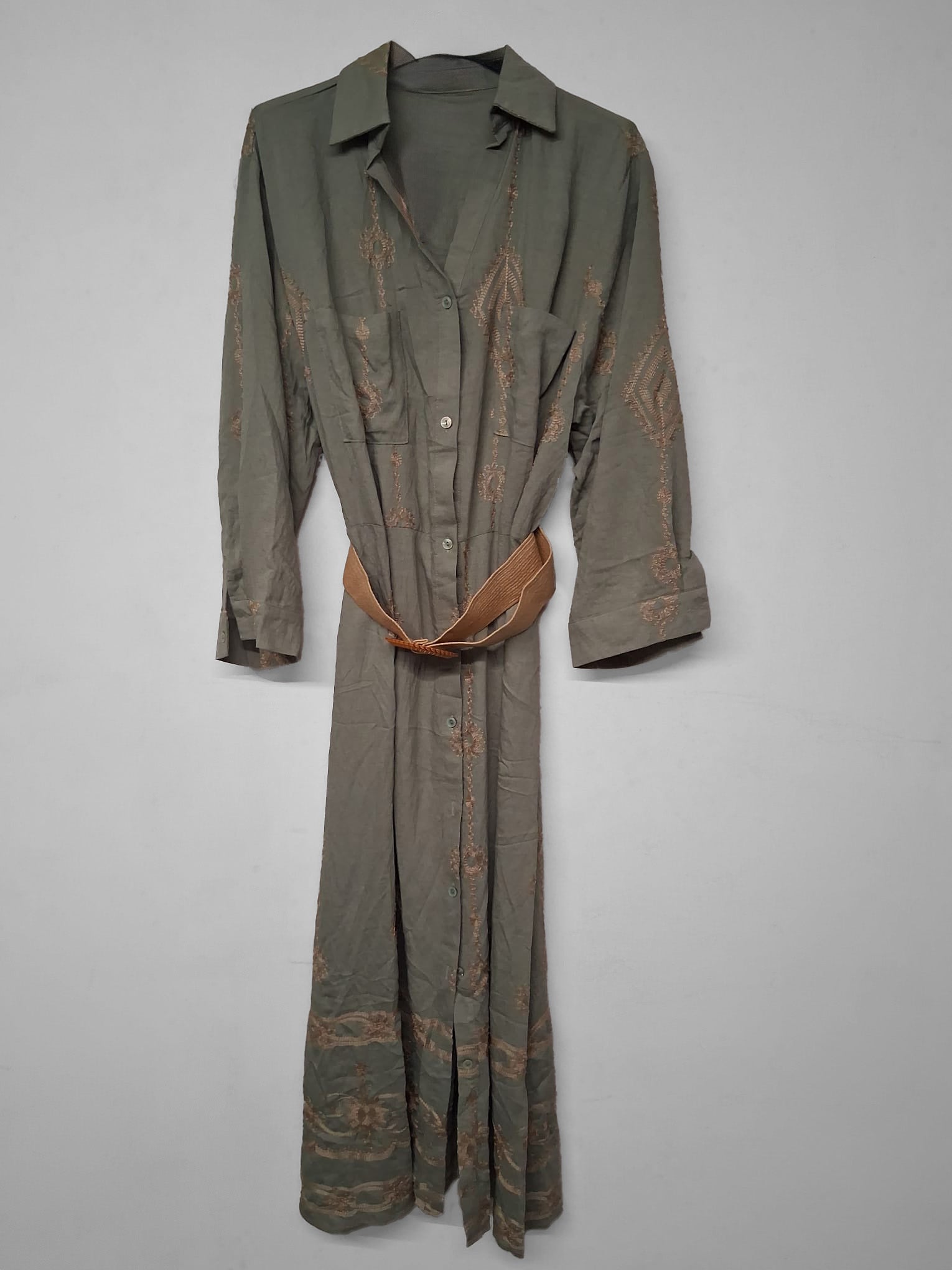 Kleid Evelyn Khaki