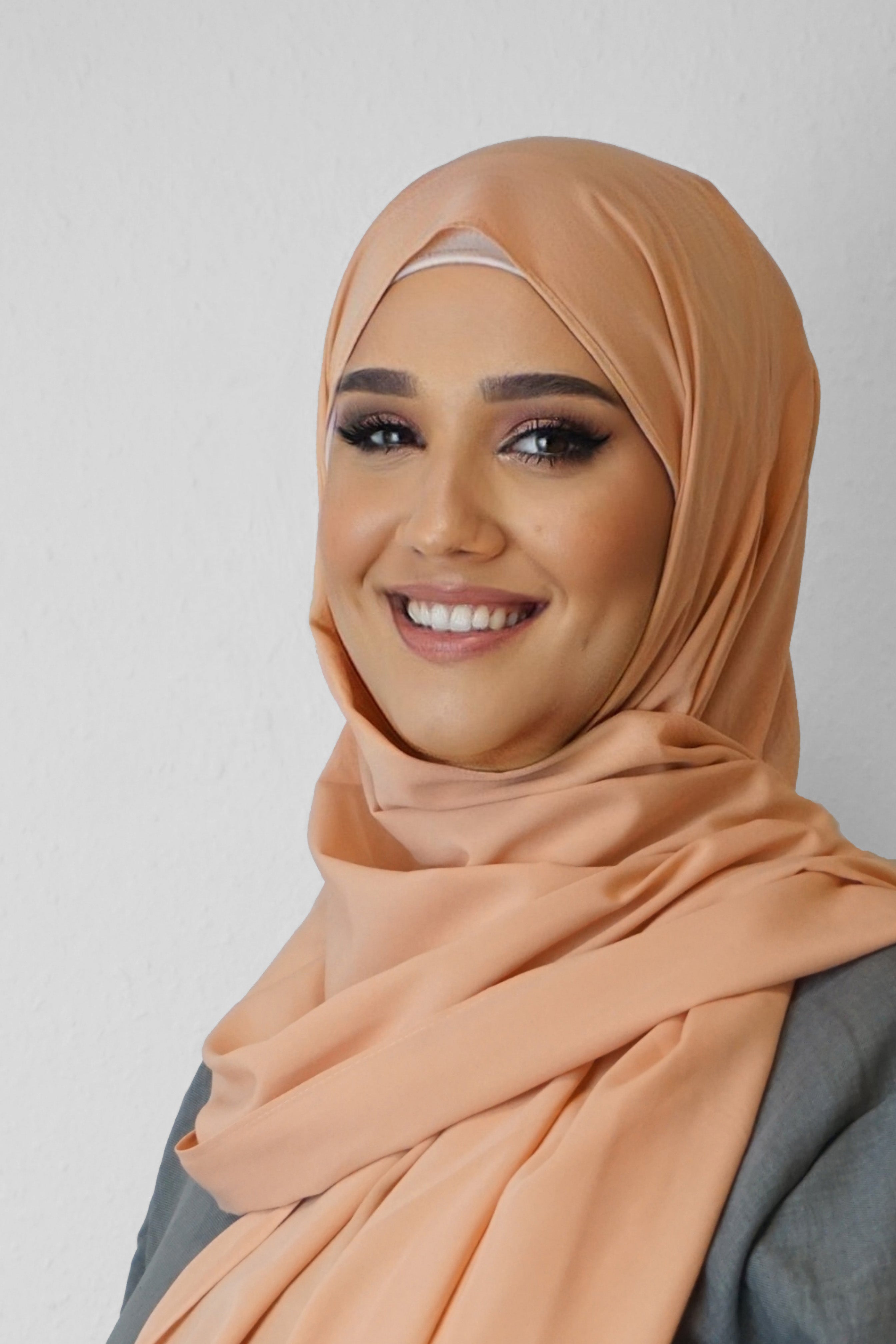 Medina Hijab Light-Orange