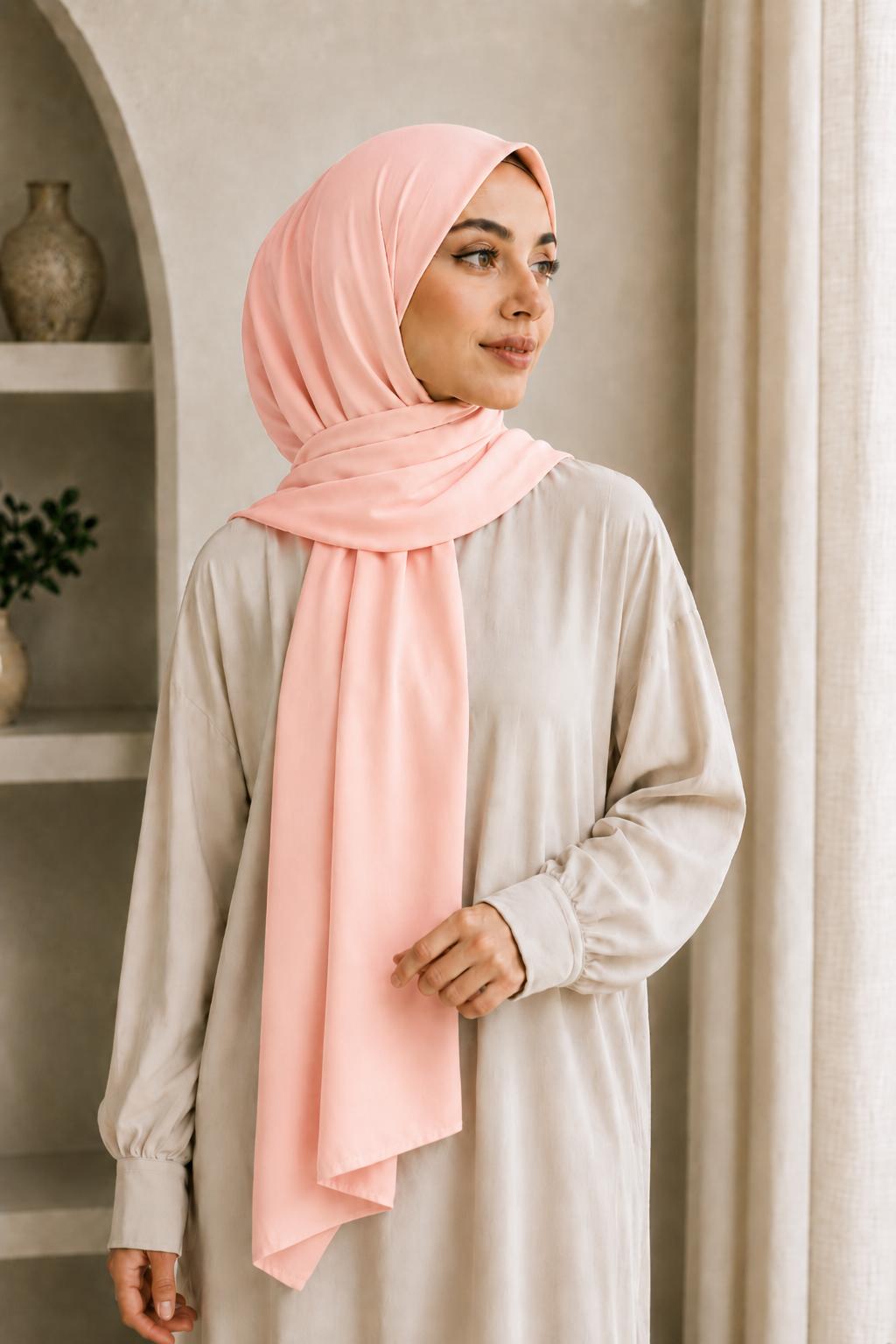 Modal Hijab Light-Pink