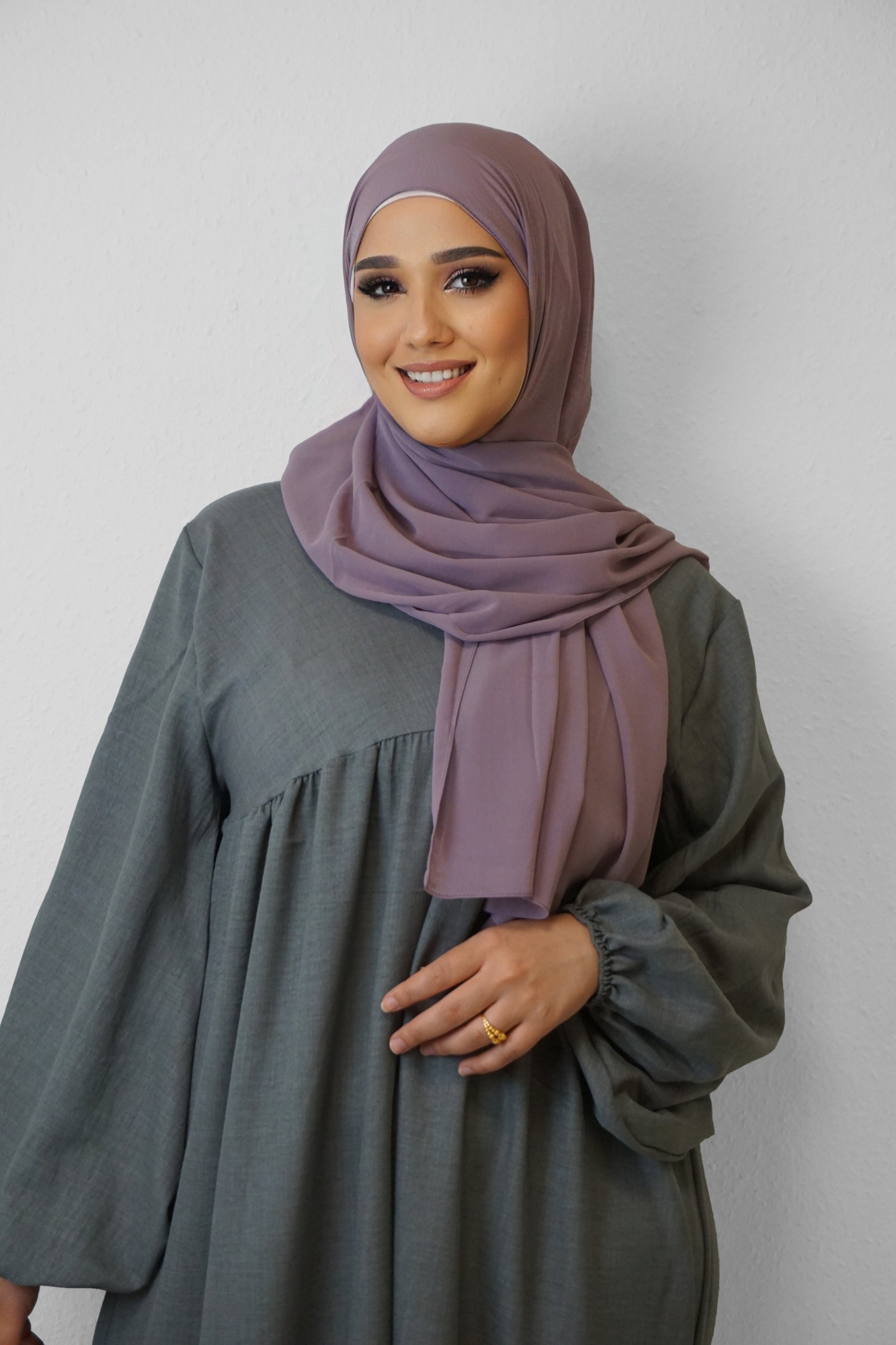 Chiffon Hijab Maira Lila