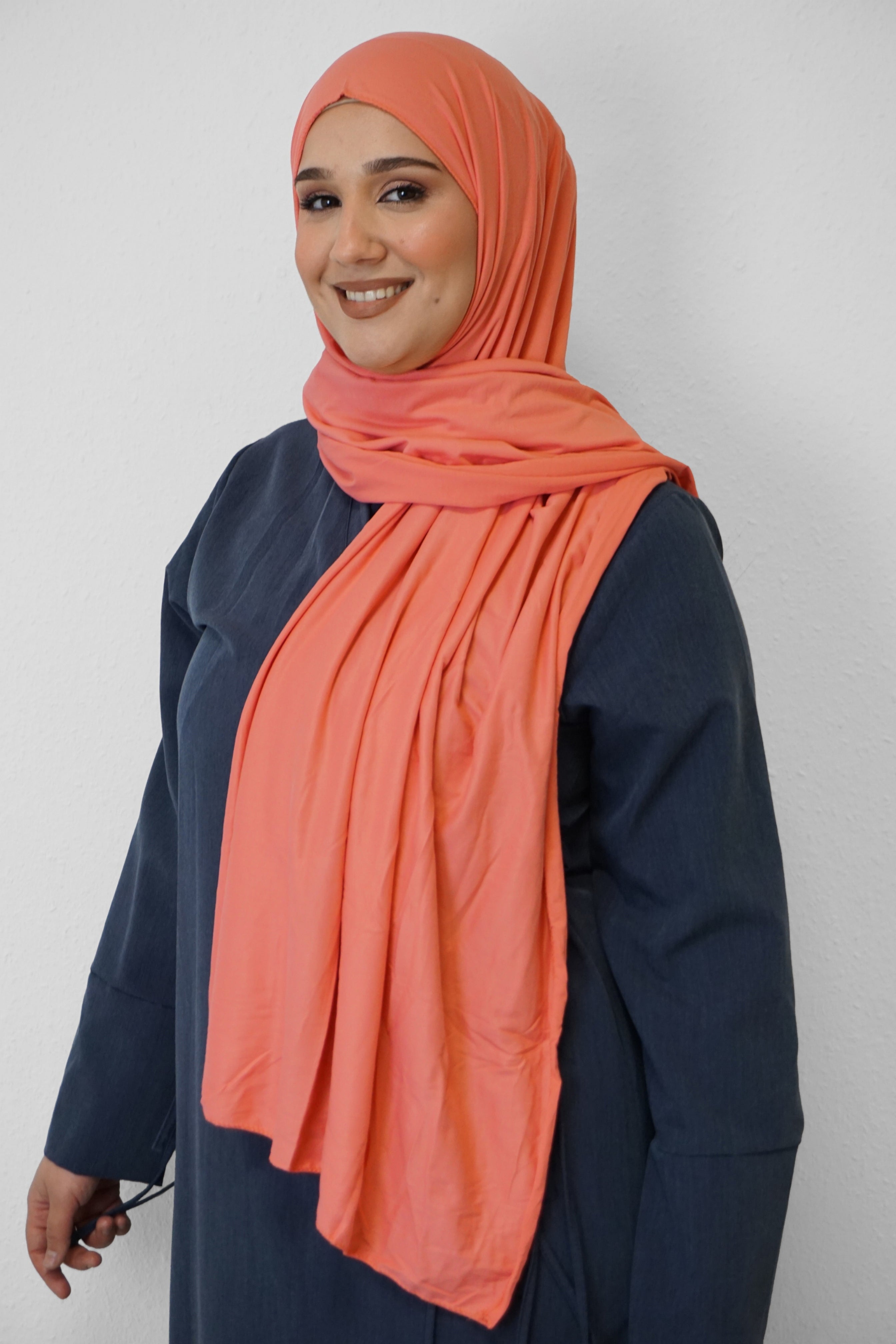 Jersey Hijab Fiza Hellorange